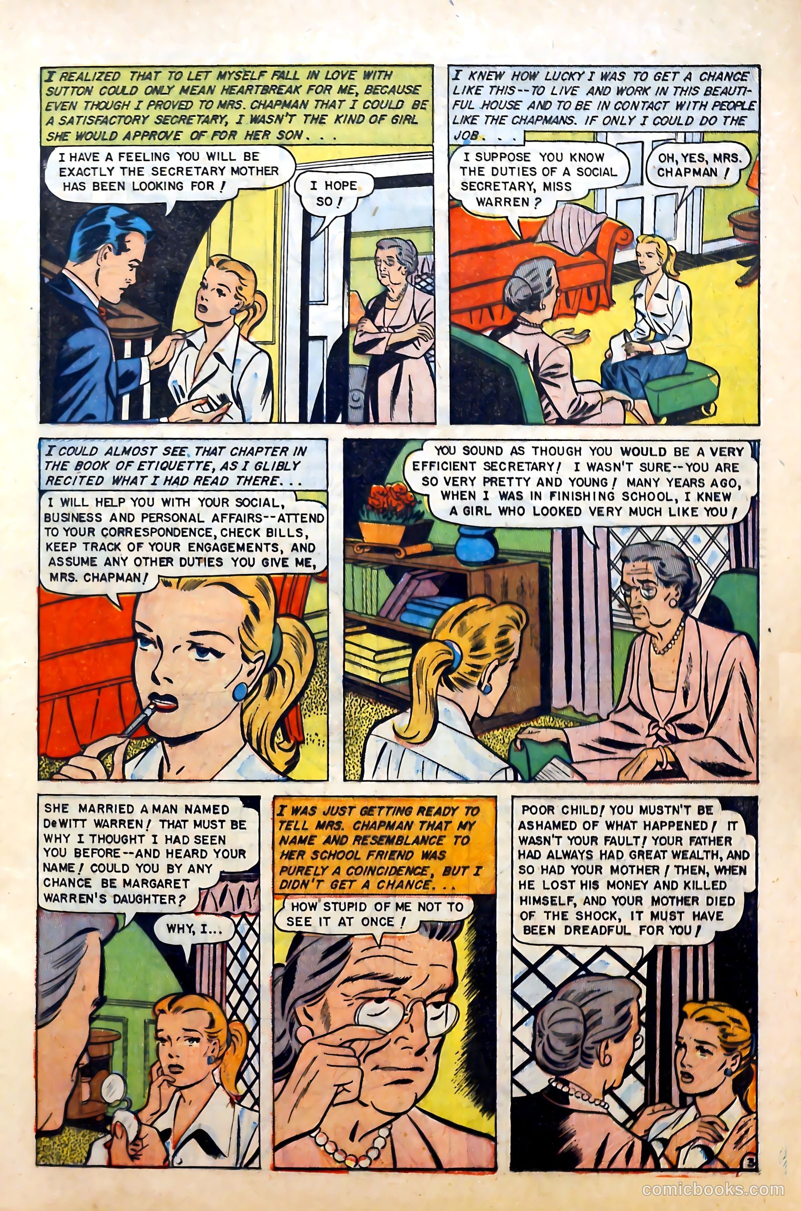 Real Love #48 (1952) — page 13 of 36