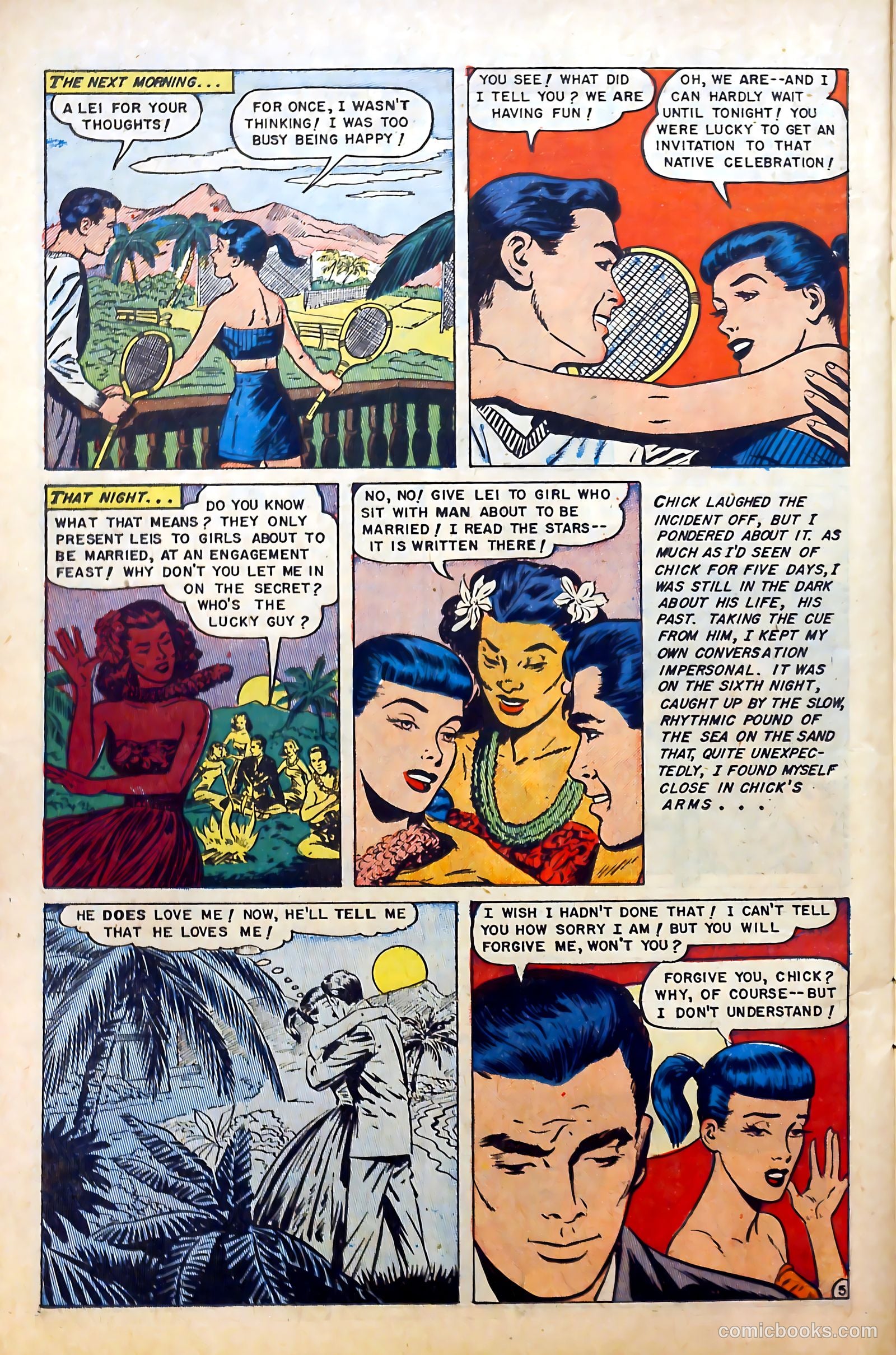 Real Love #48 (1952) — page 22 of 36