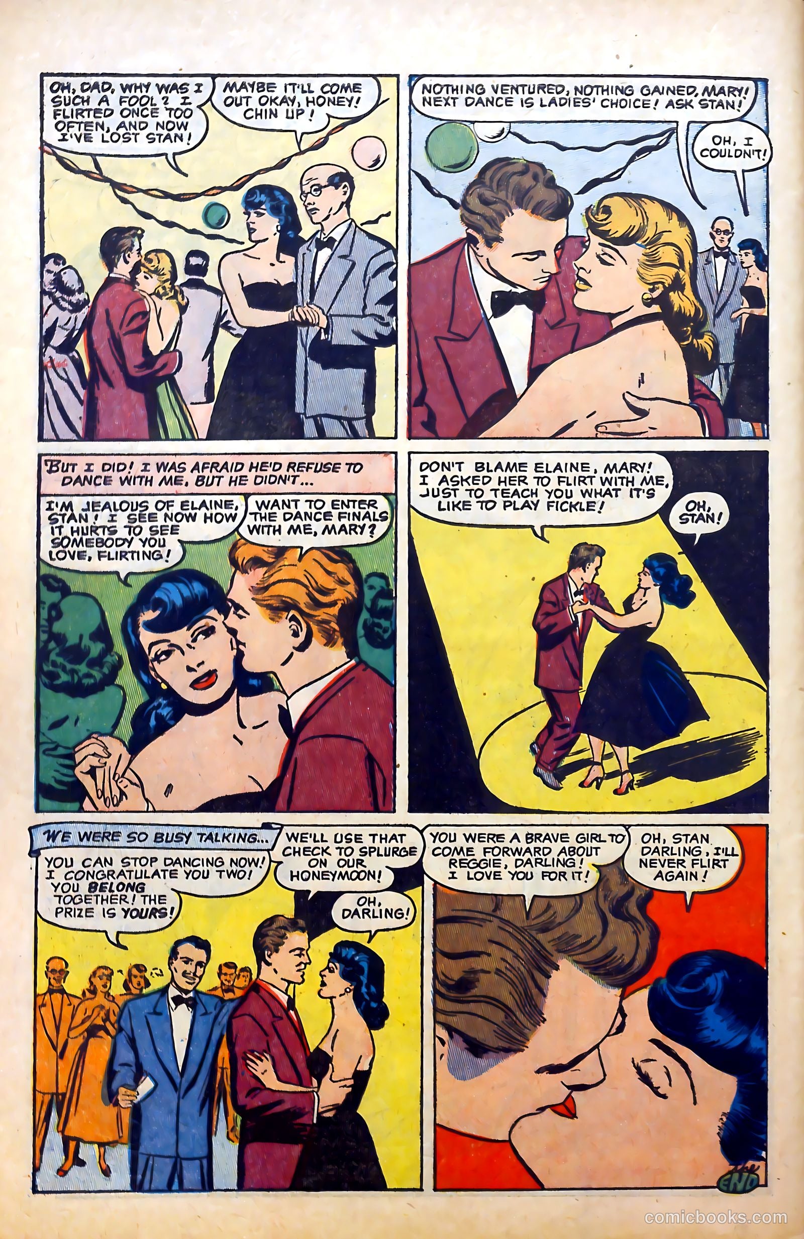 Real Love #48 (1952) — page 34 of 36