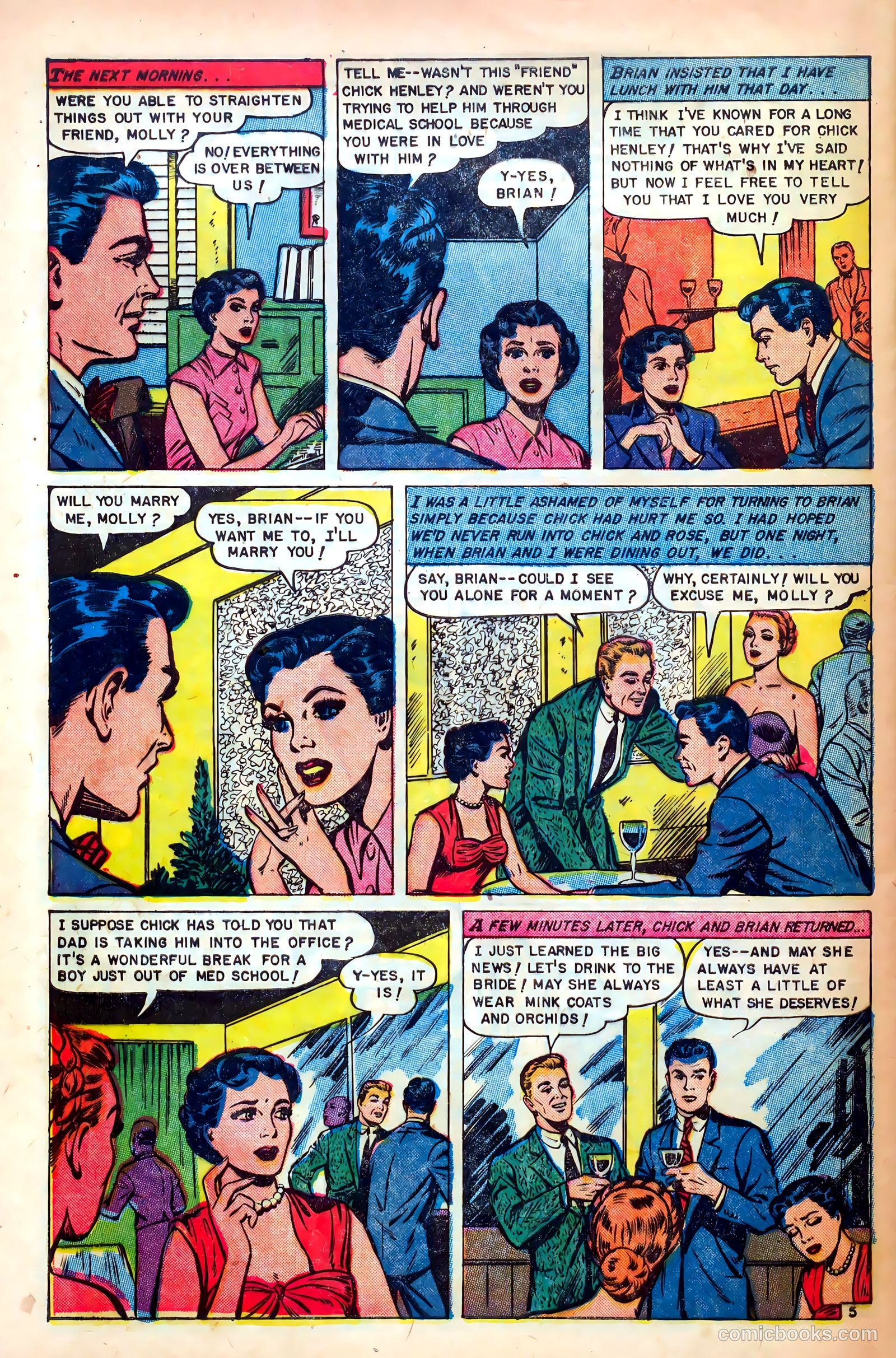 Real Love #49 (1952) — page 32 of 36