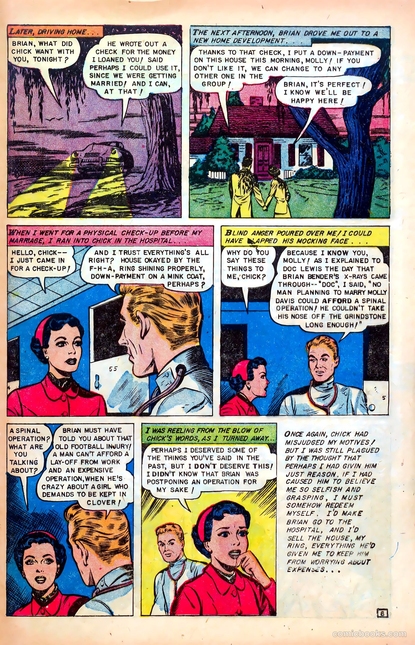 Real Love #49 (1952) — page 33 of 36