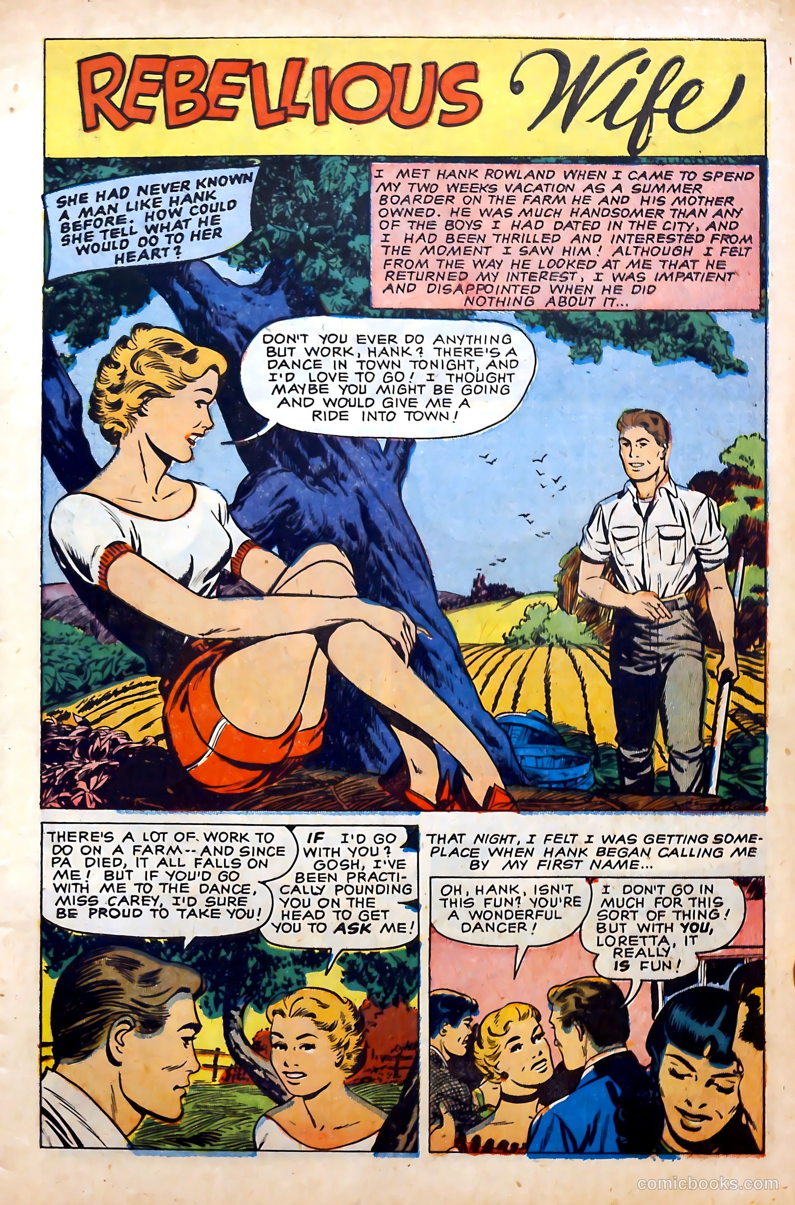 Real Love #50 (1952) — page 3 of 36