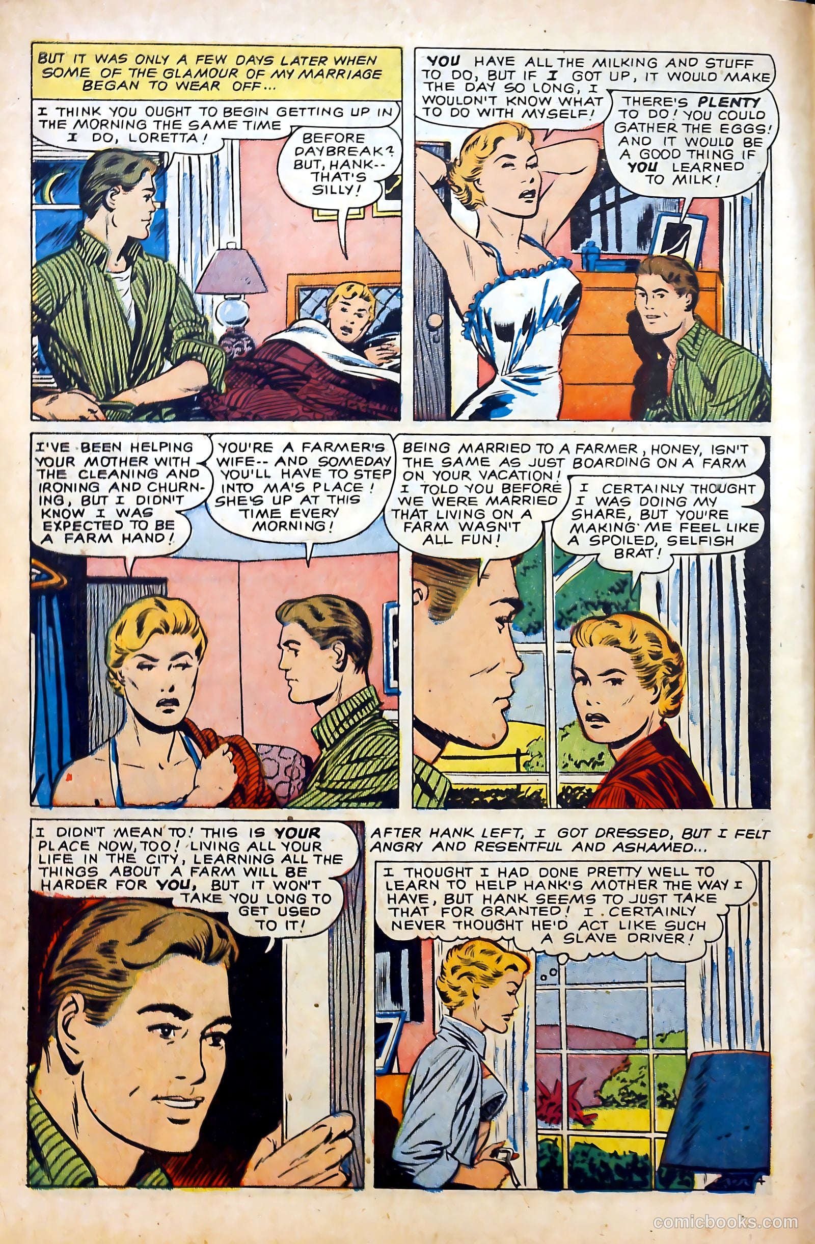 Real Love #50 (1952) — page 6 of 36