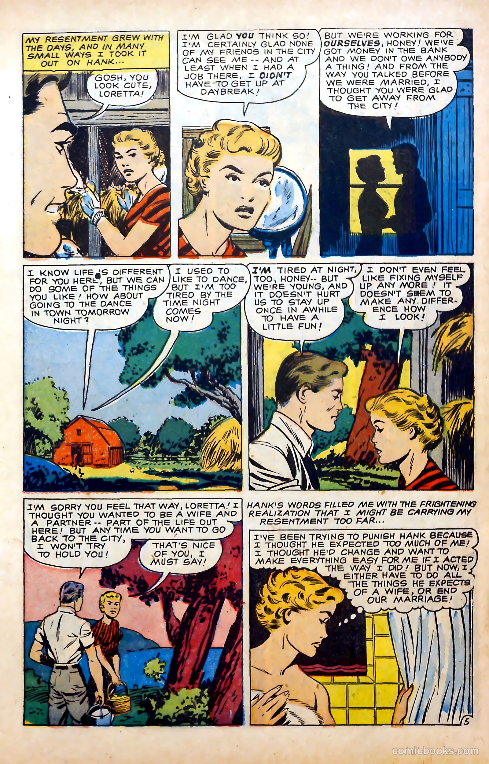 Real Love #50 (1952) — page 7 of 36