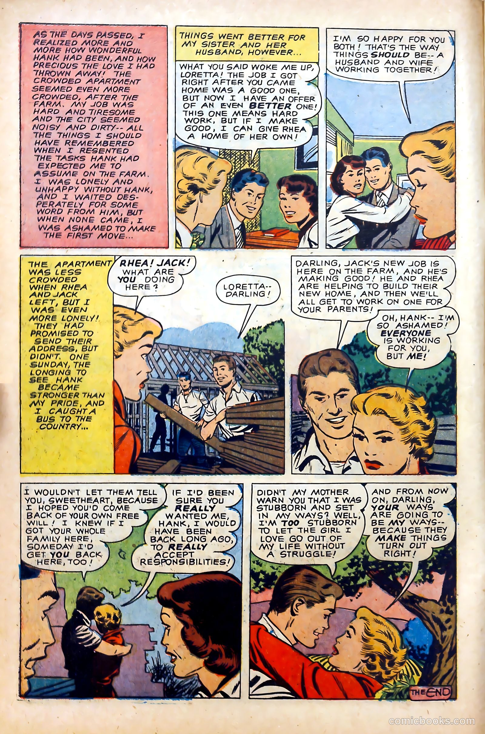Real Love #50 (1952) — page 10 of 36