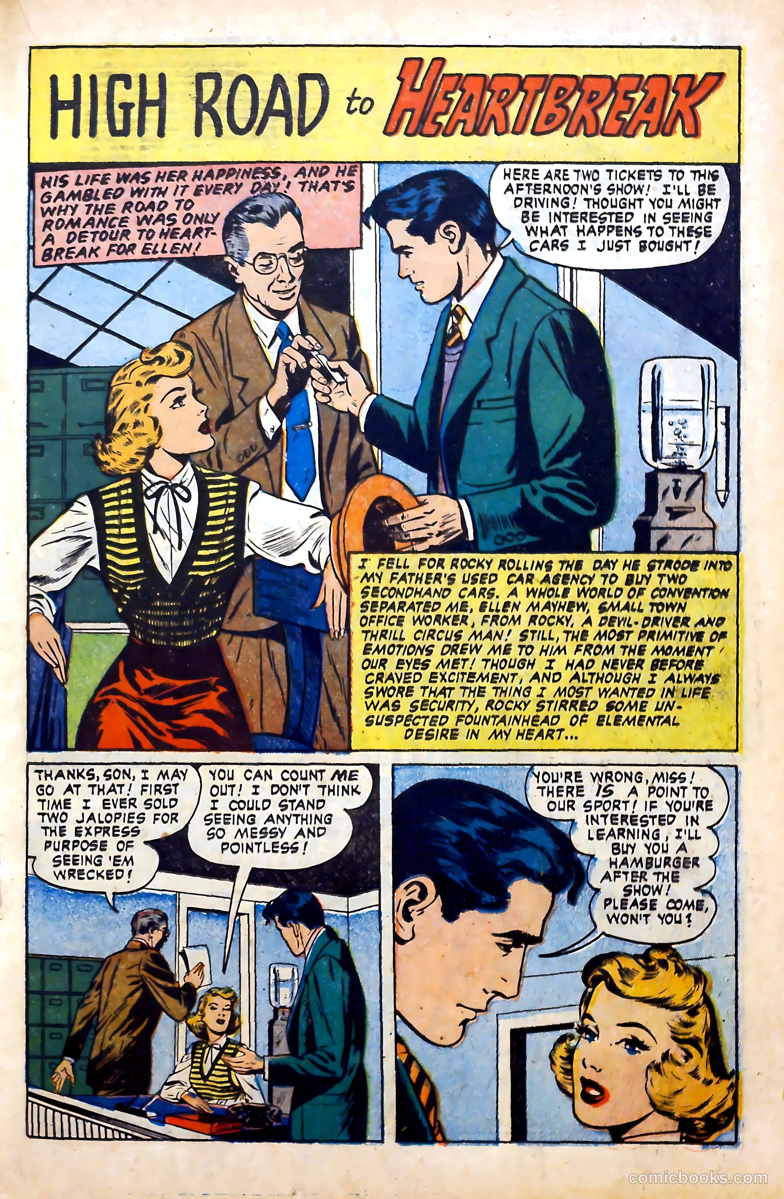 Real Love #50 (1952) — page 19 of 36