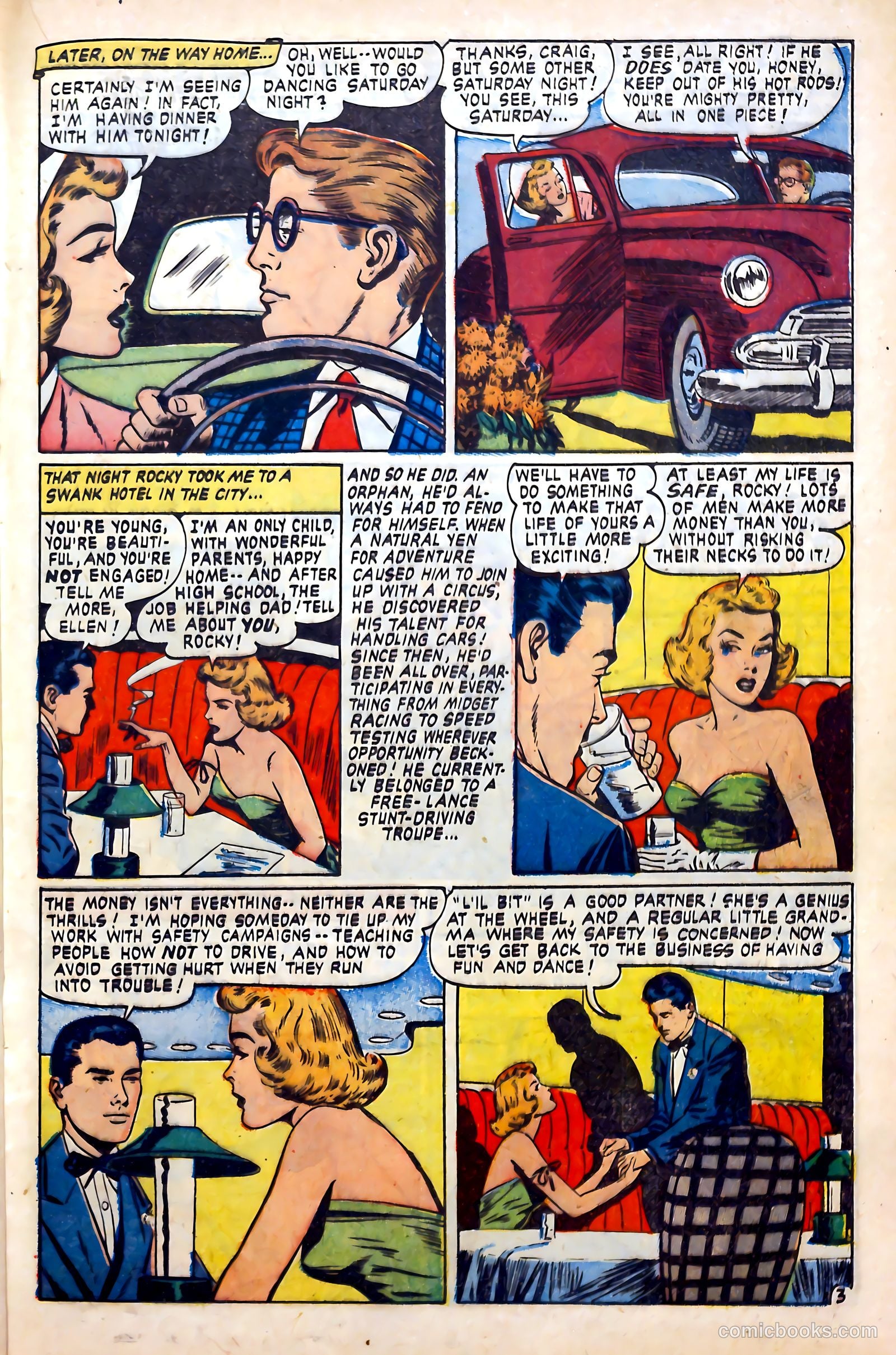 Real Love #50 (1952) — page 21 of 36