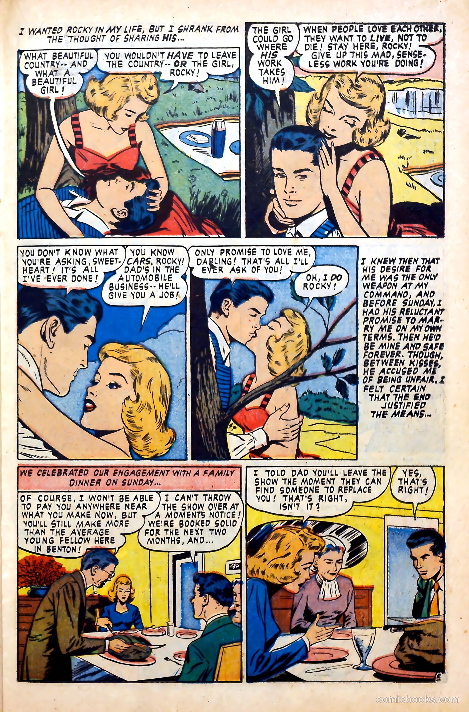 Real Love #50 (1952) — page 23 of 36