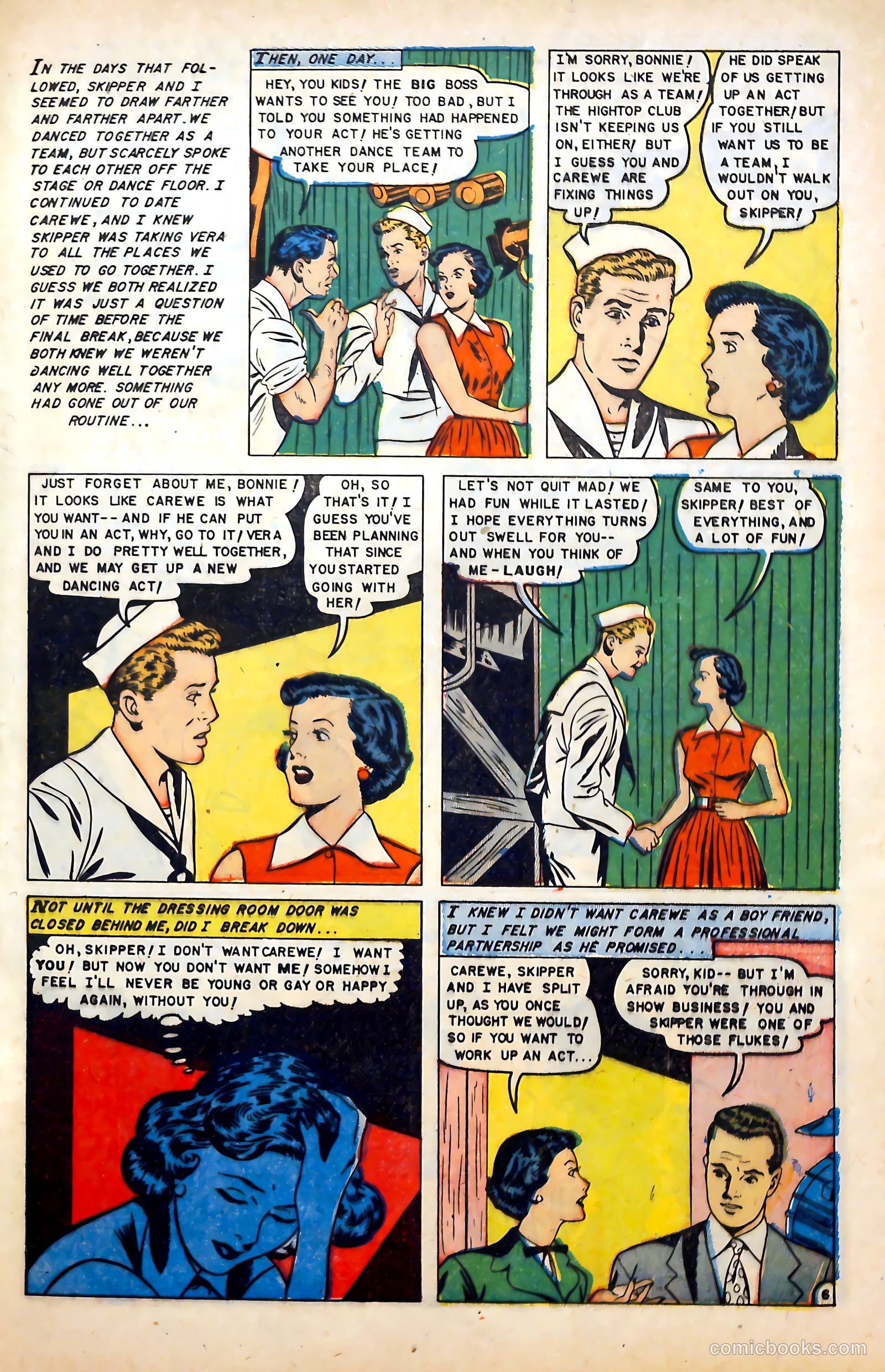 Real Love #50 (1952) — page 33 of 36