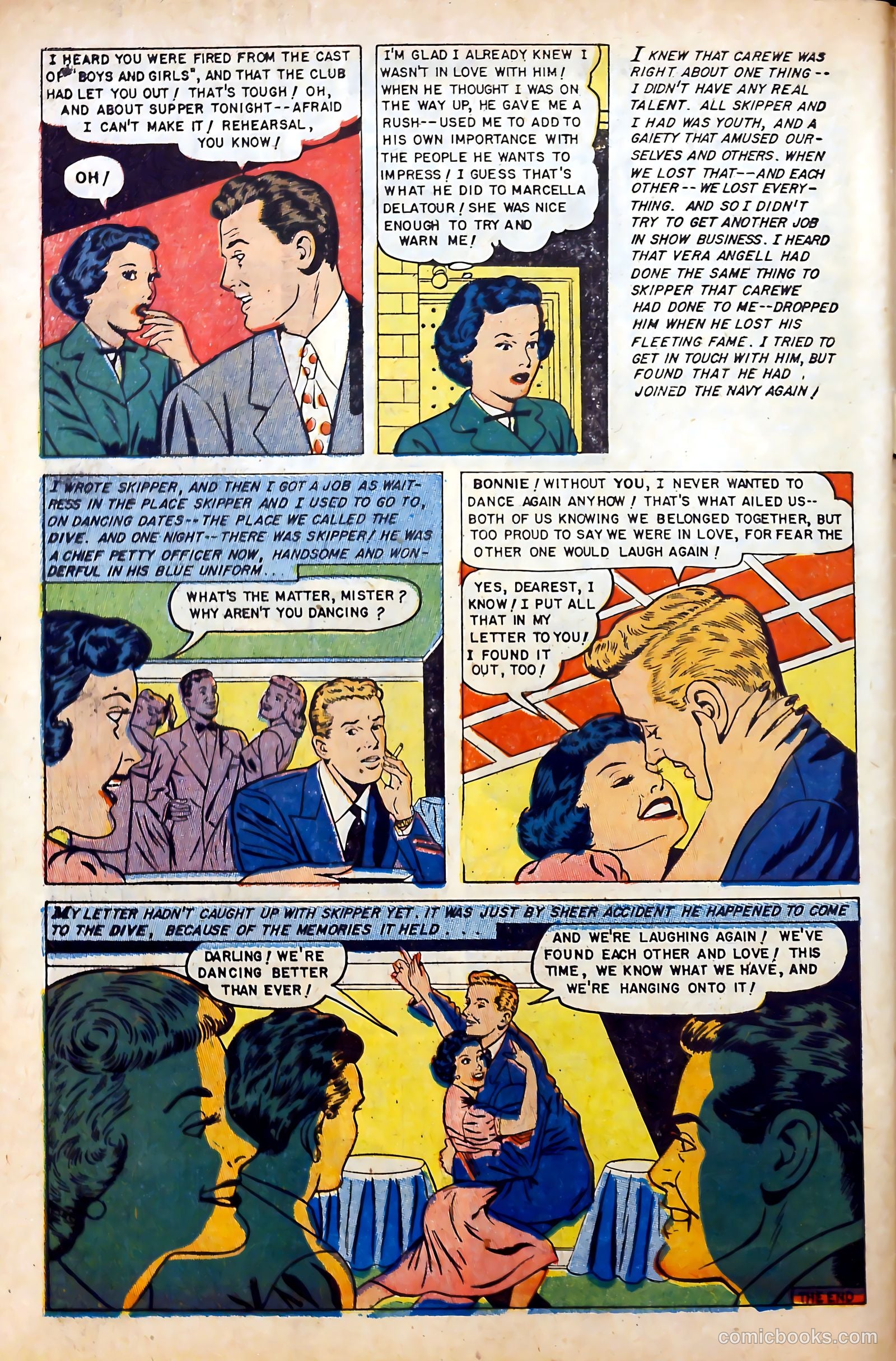 Real Love #50 (1952) — page 34 of 36