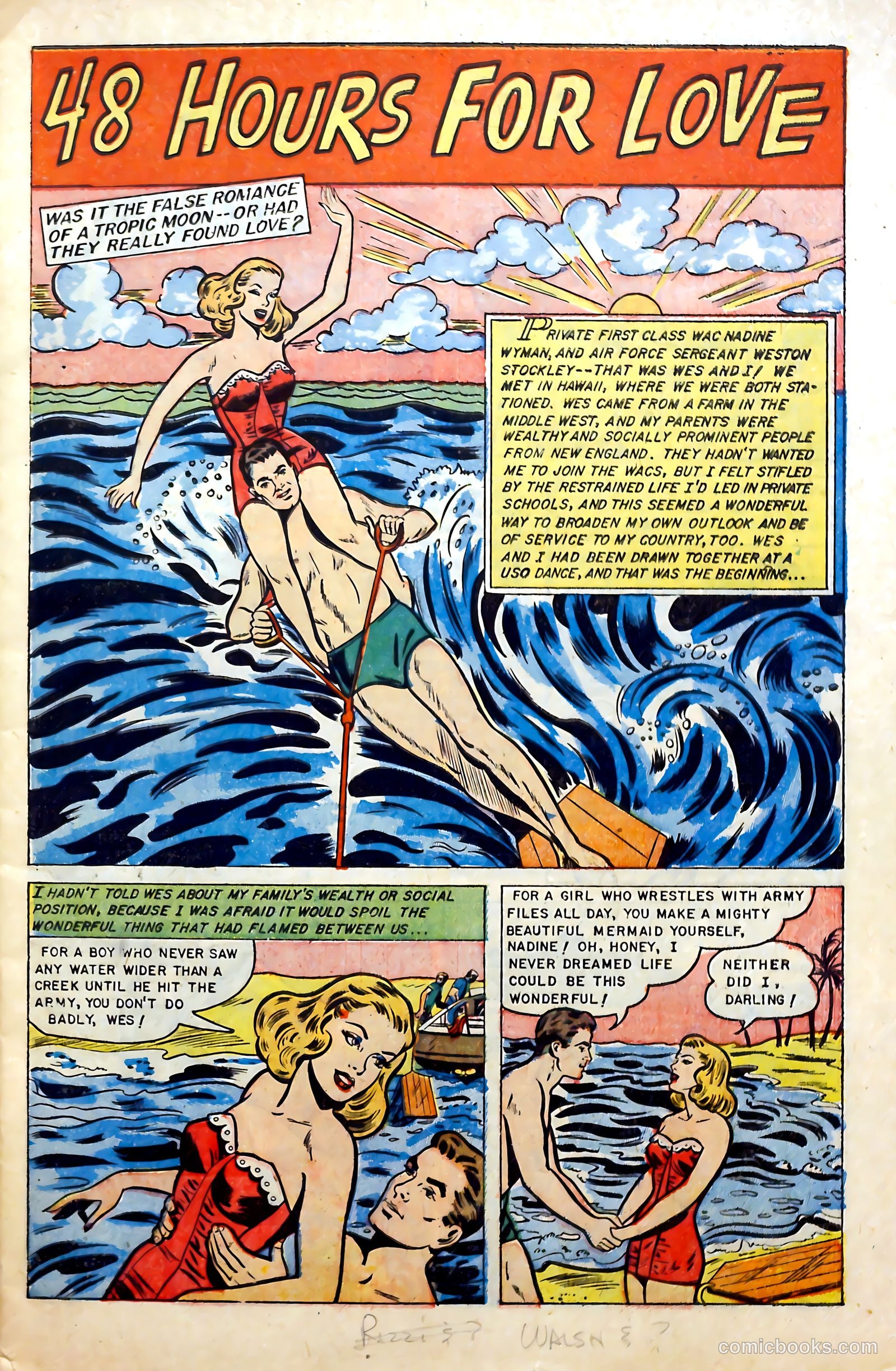 Real Love #51 (1952) — page 3 of 36