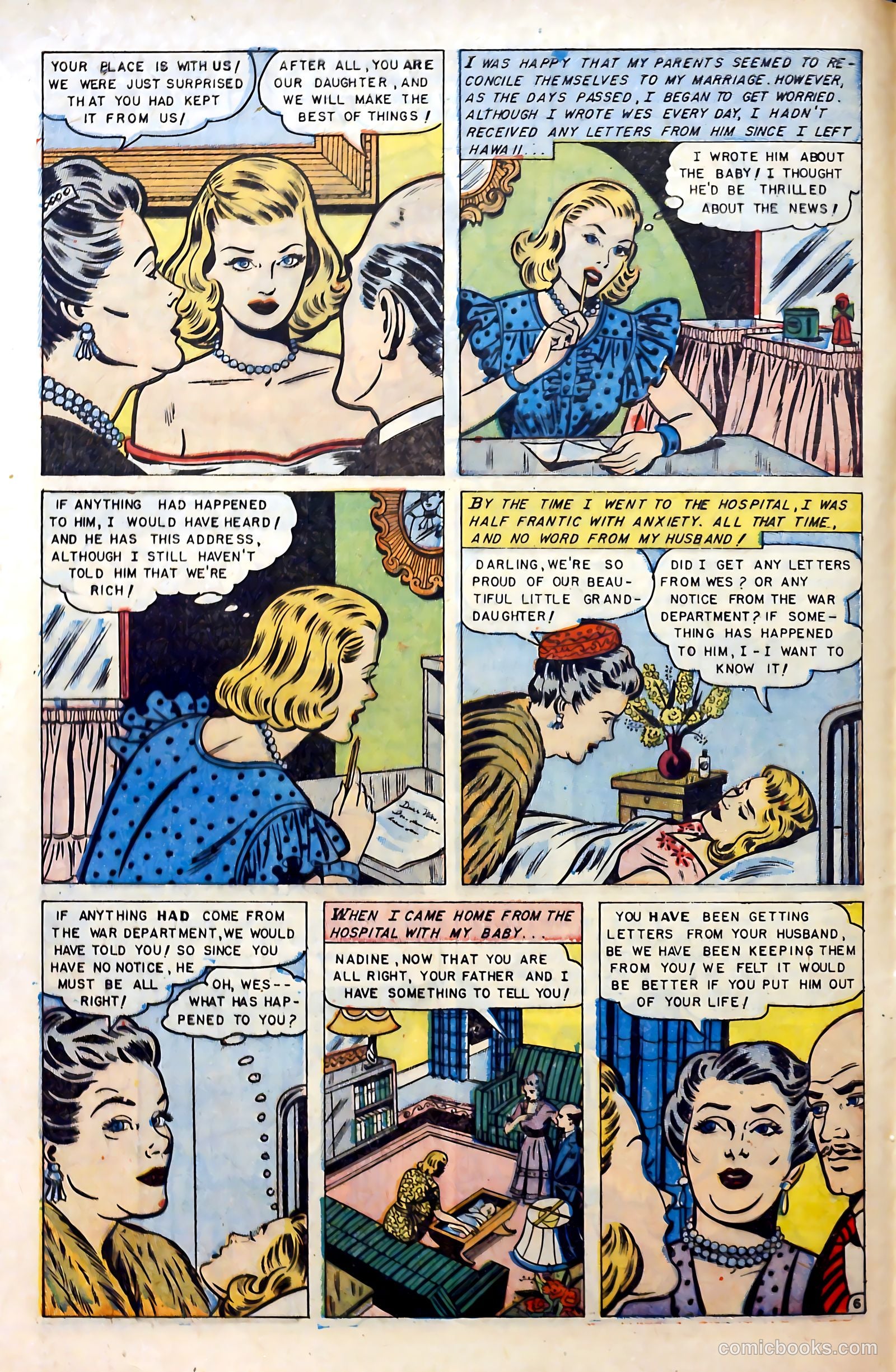 Real Love #51 (1952) — page 8 of 36