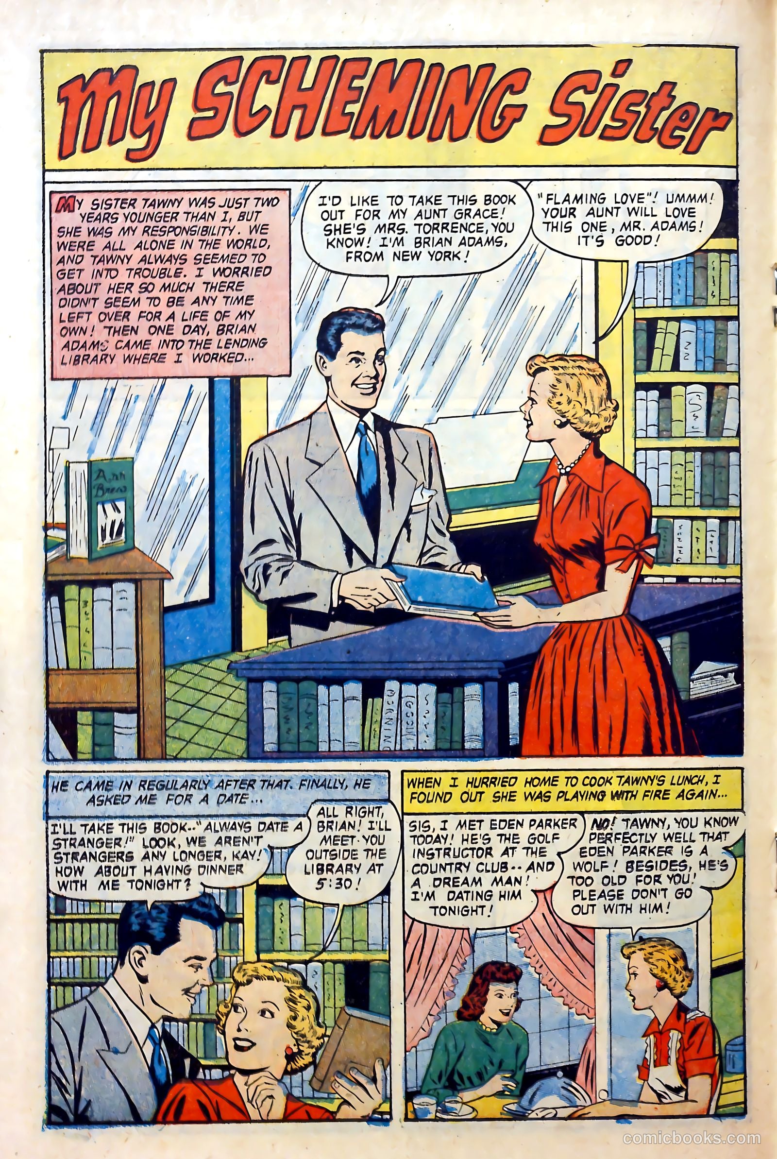 Real Love #51 (1952) — page 18 of 36