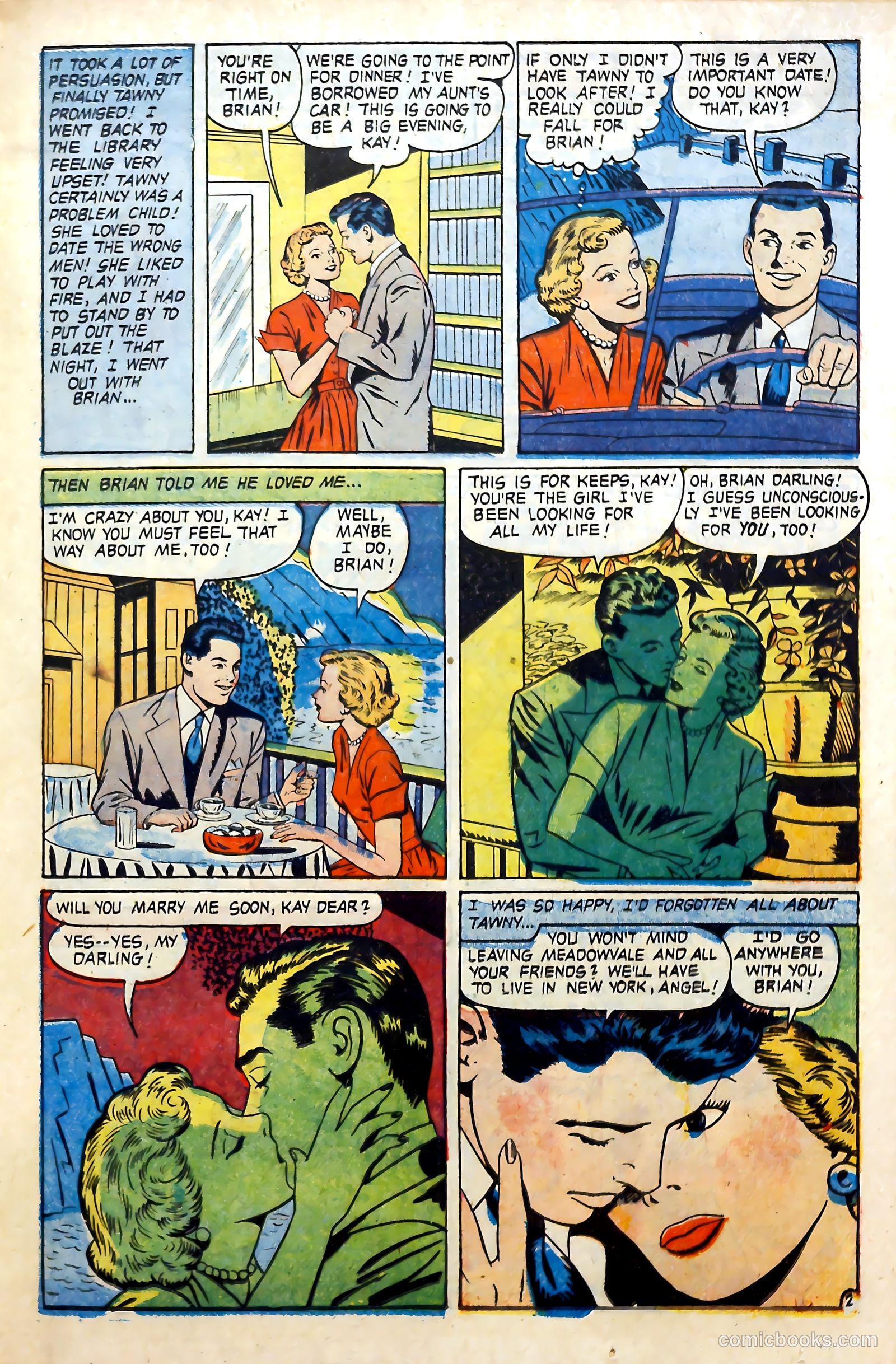 Real Love #51 (1952) — page 19 of 36