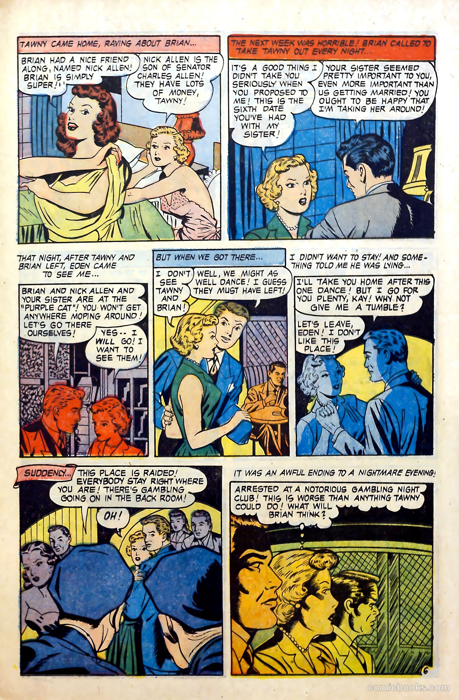 Real Love #51 (1952) — page 23 of 36