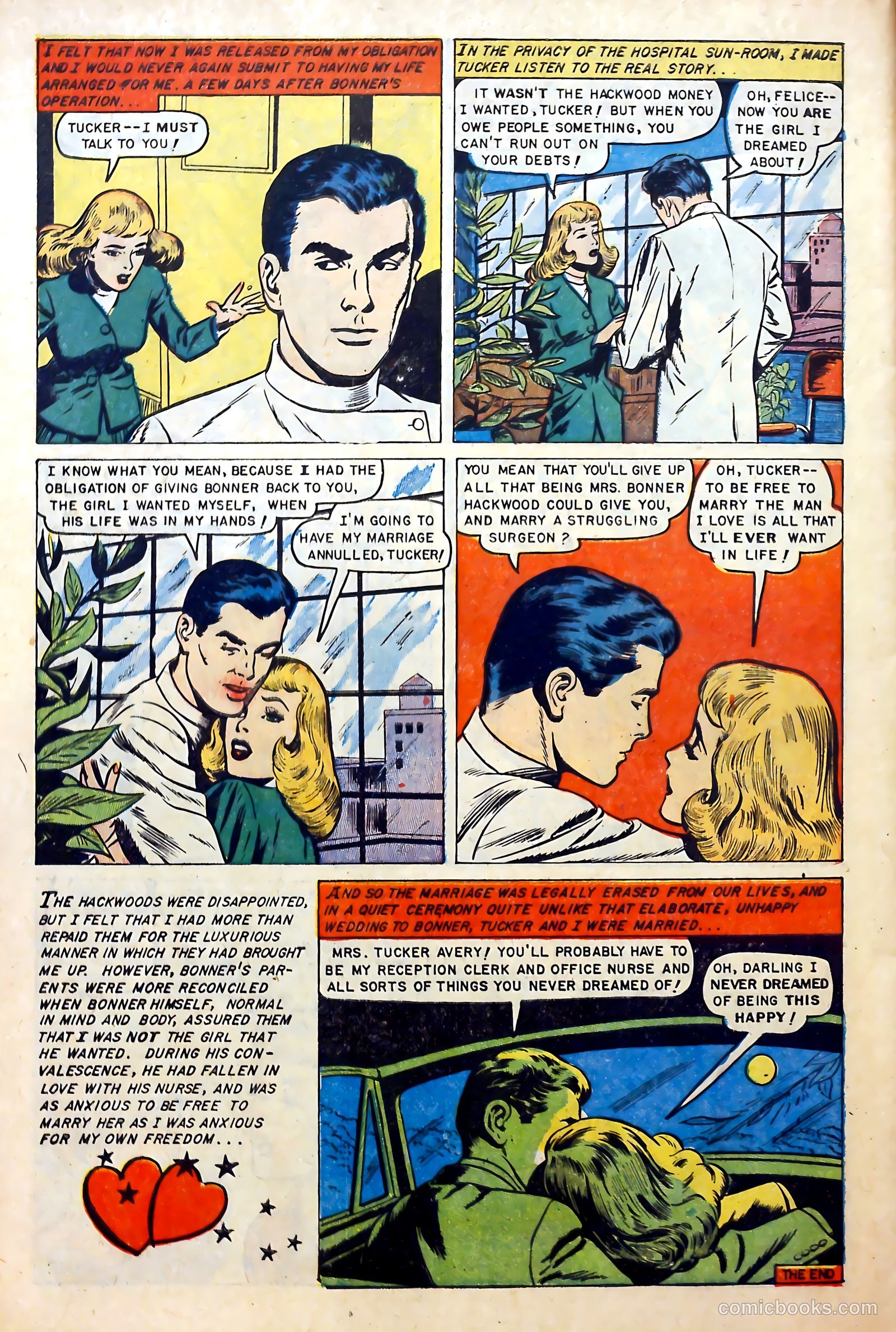 Real Love #51 (1952) — page 34 of 36