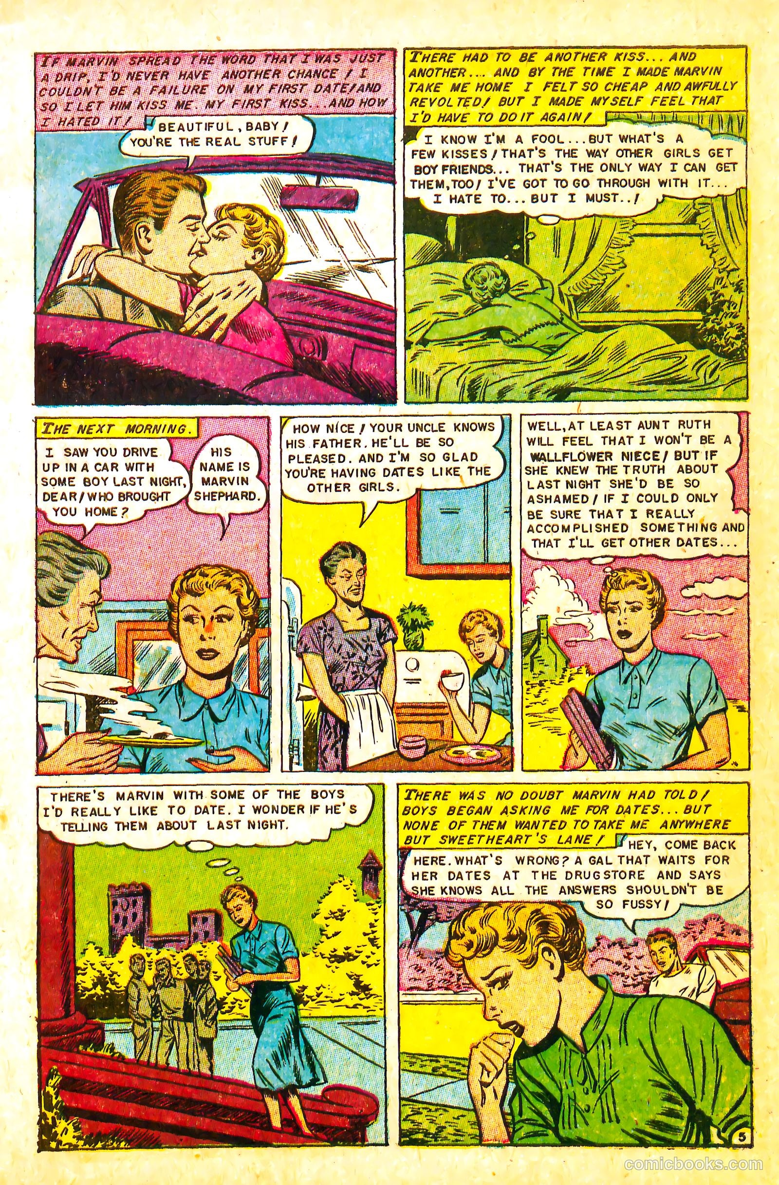 Real Love #52 (1952) — page 7 of 36