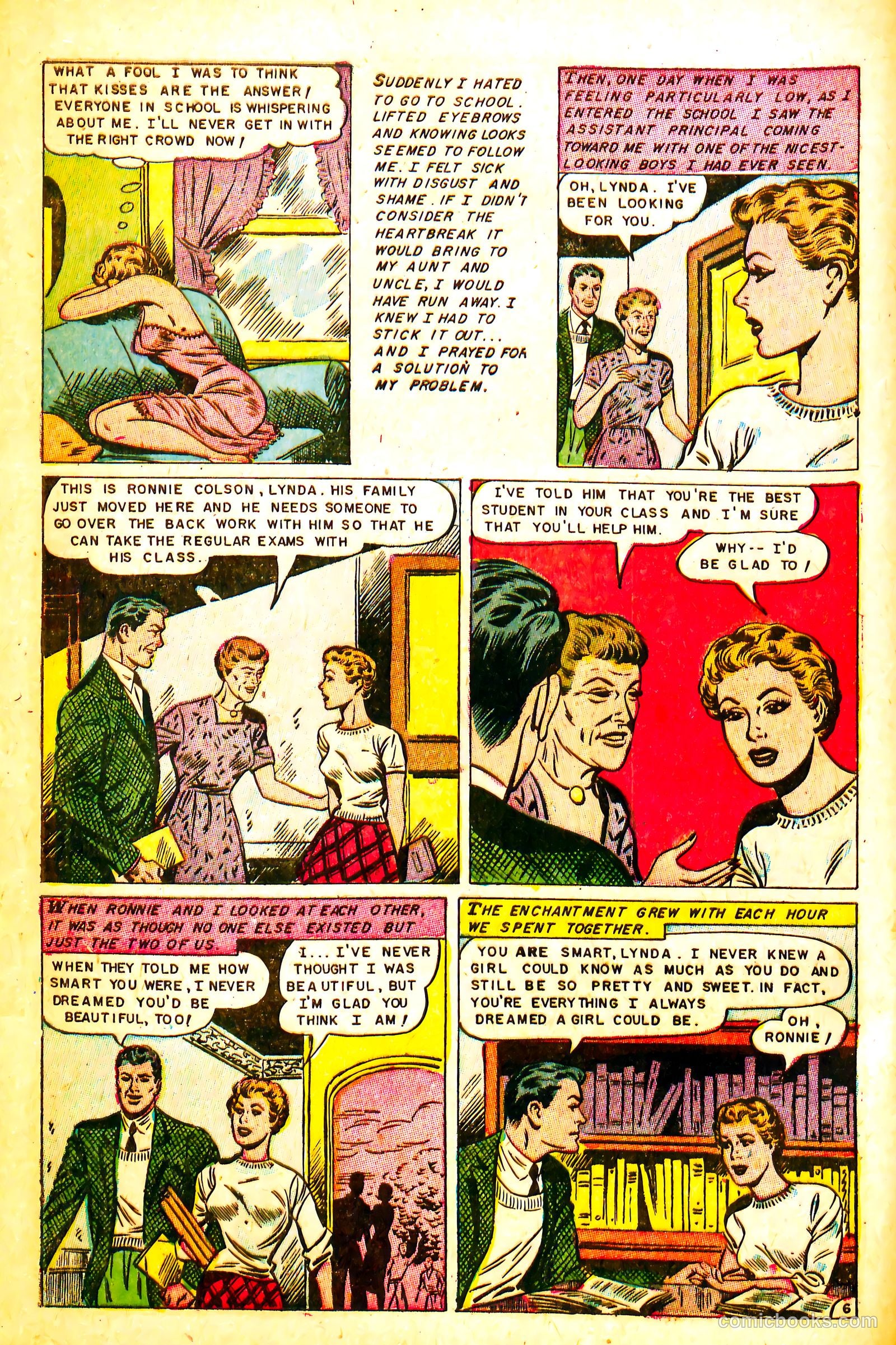 Real Love #52 (1952) — page 8 of 36