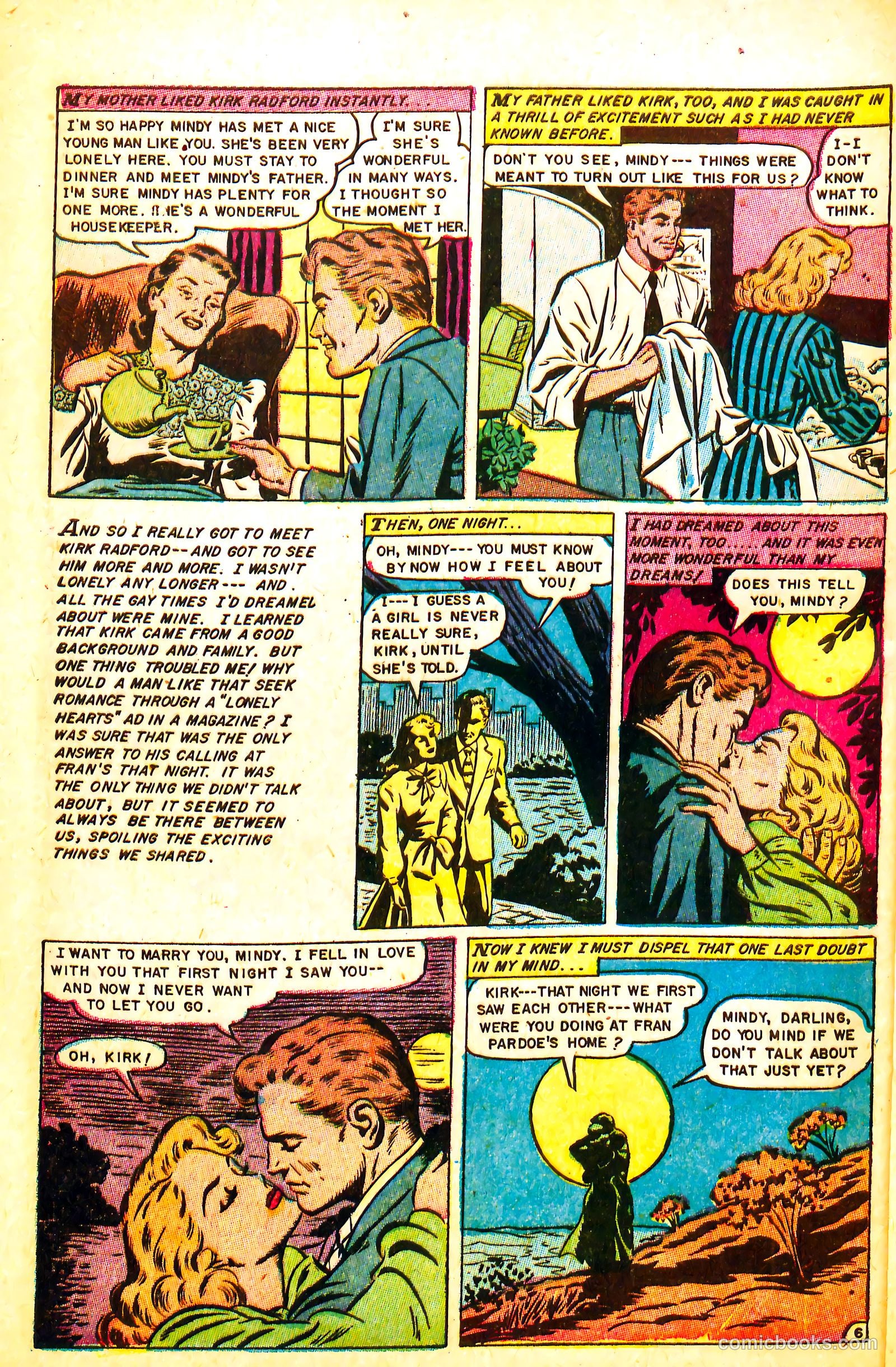 Real Love #52 (1952) — page 32 of 36