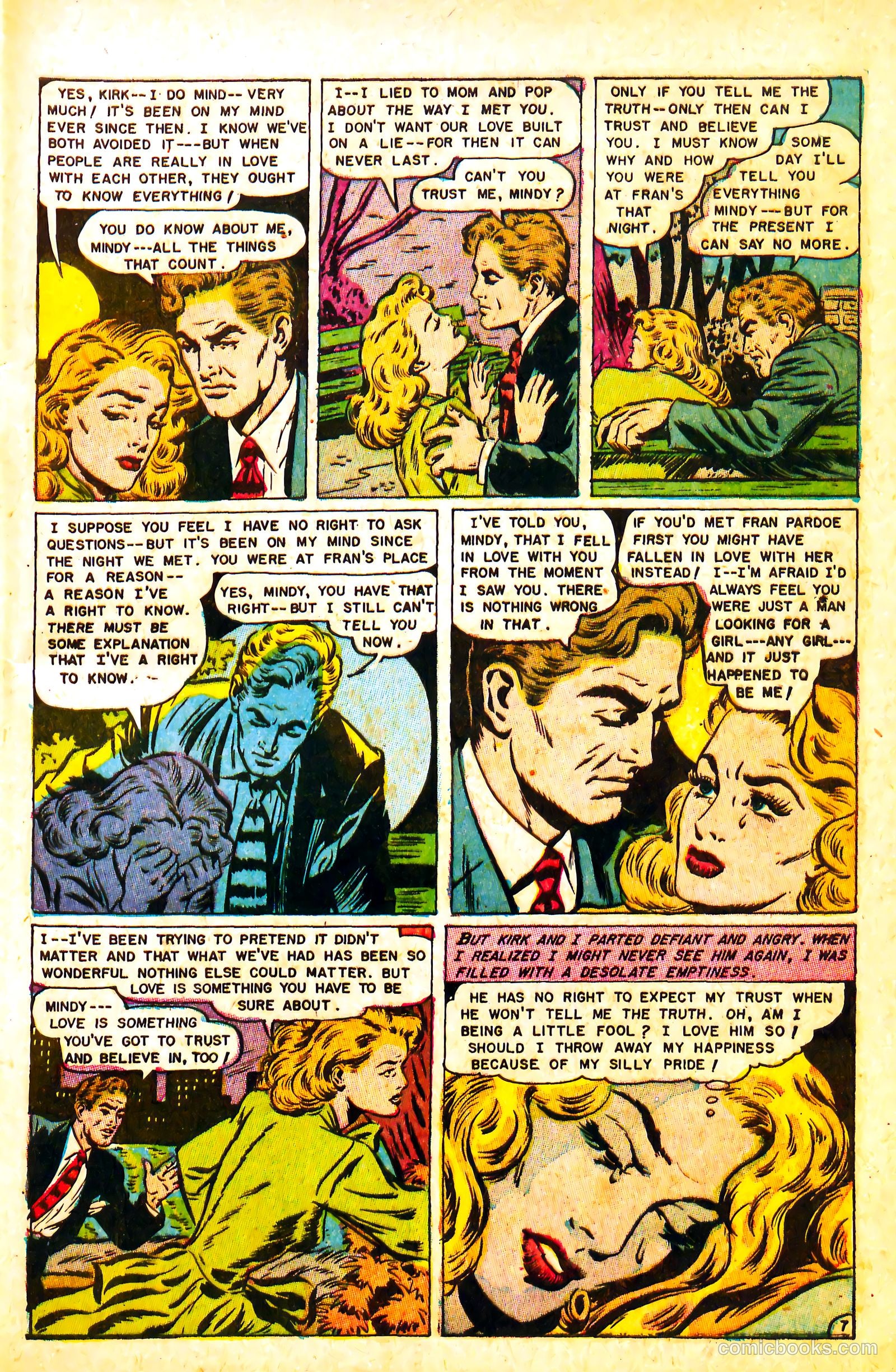 Real Love #52 (1952) — page 33 of 36