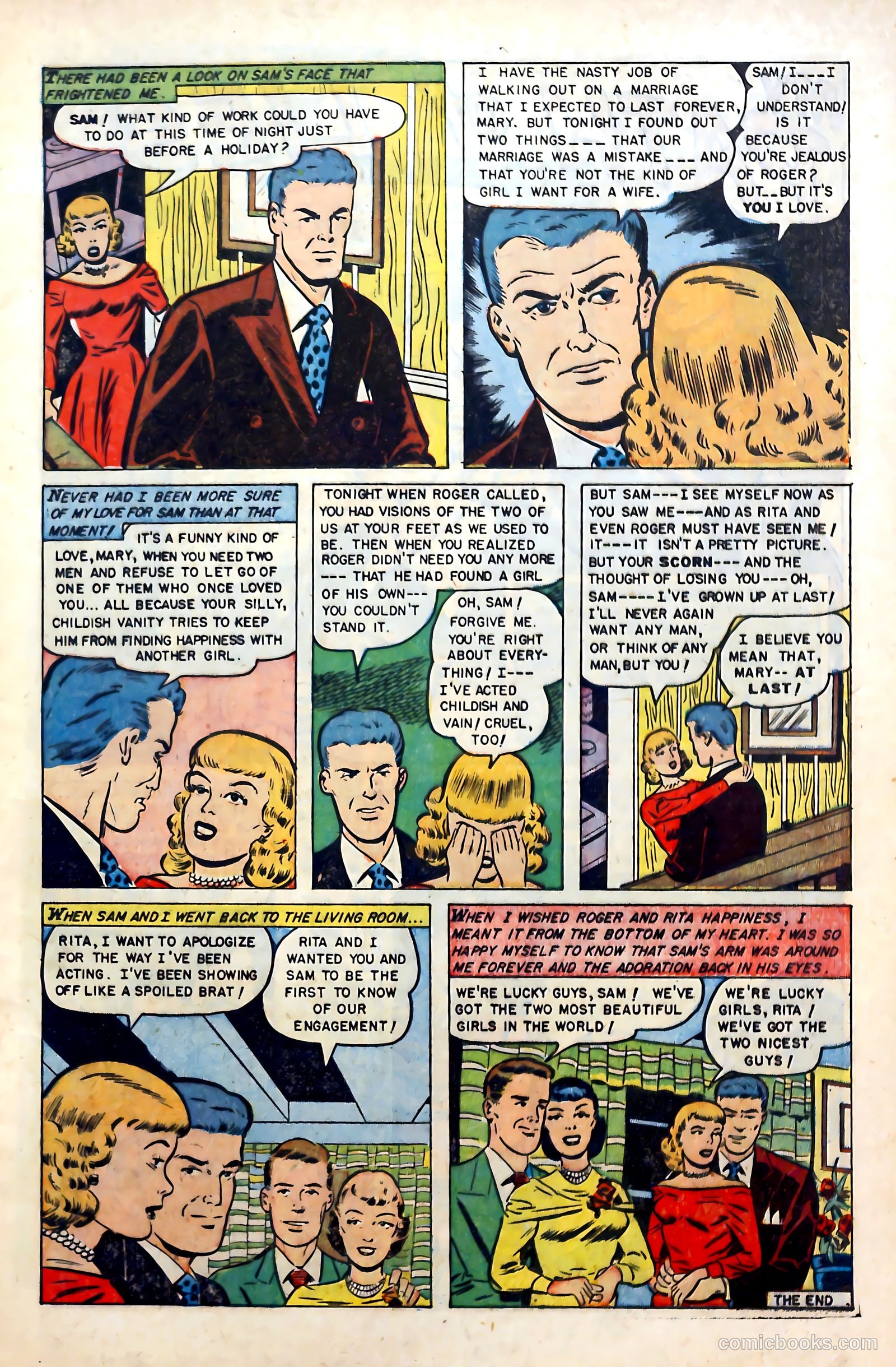 Real Love #53 (1953) — page 9 of 36