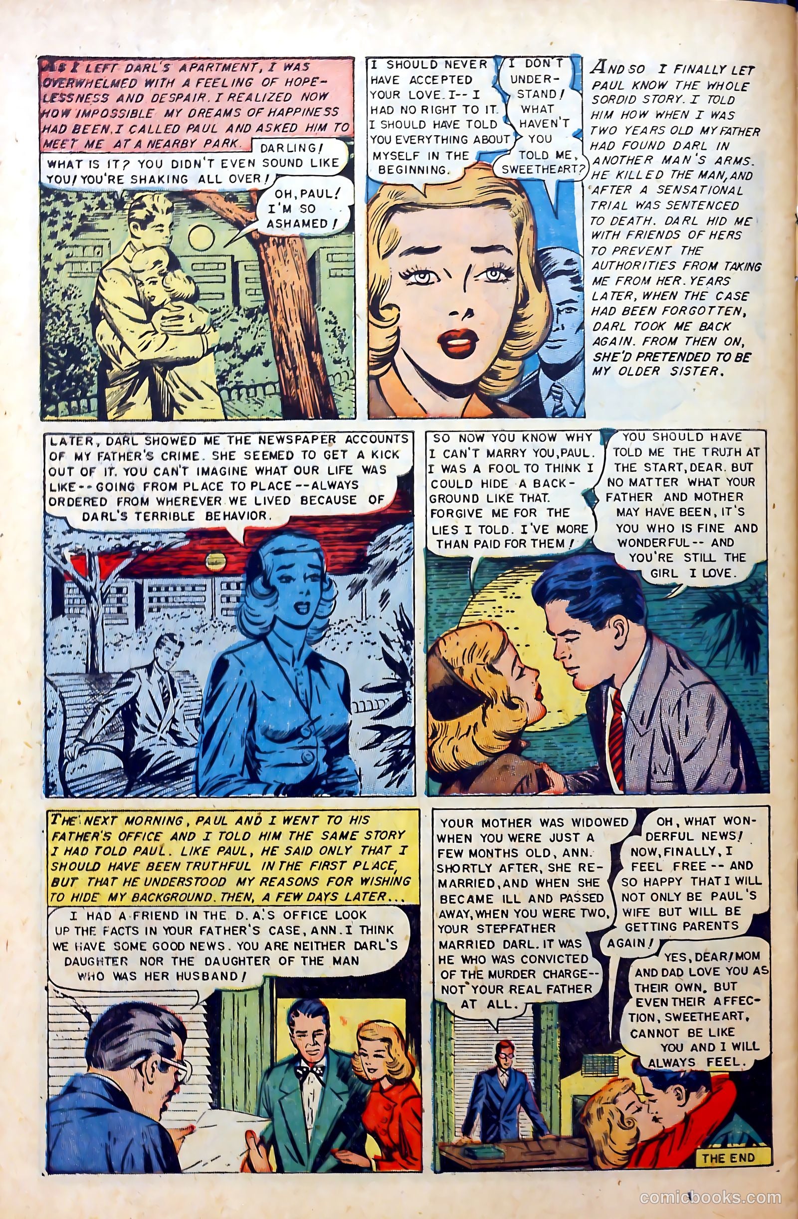 Real Love #53 (1953) — page 34 of 36