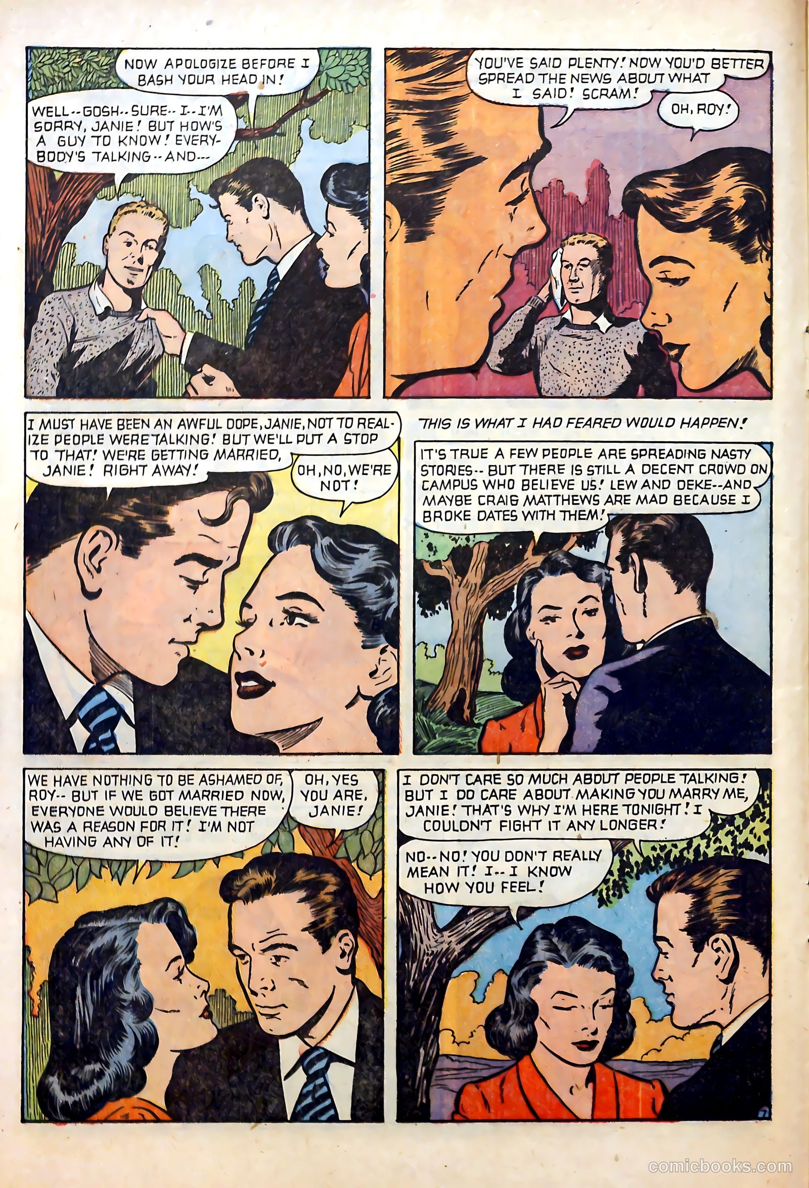 Real Love #54 (1953) — page 16 of 36