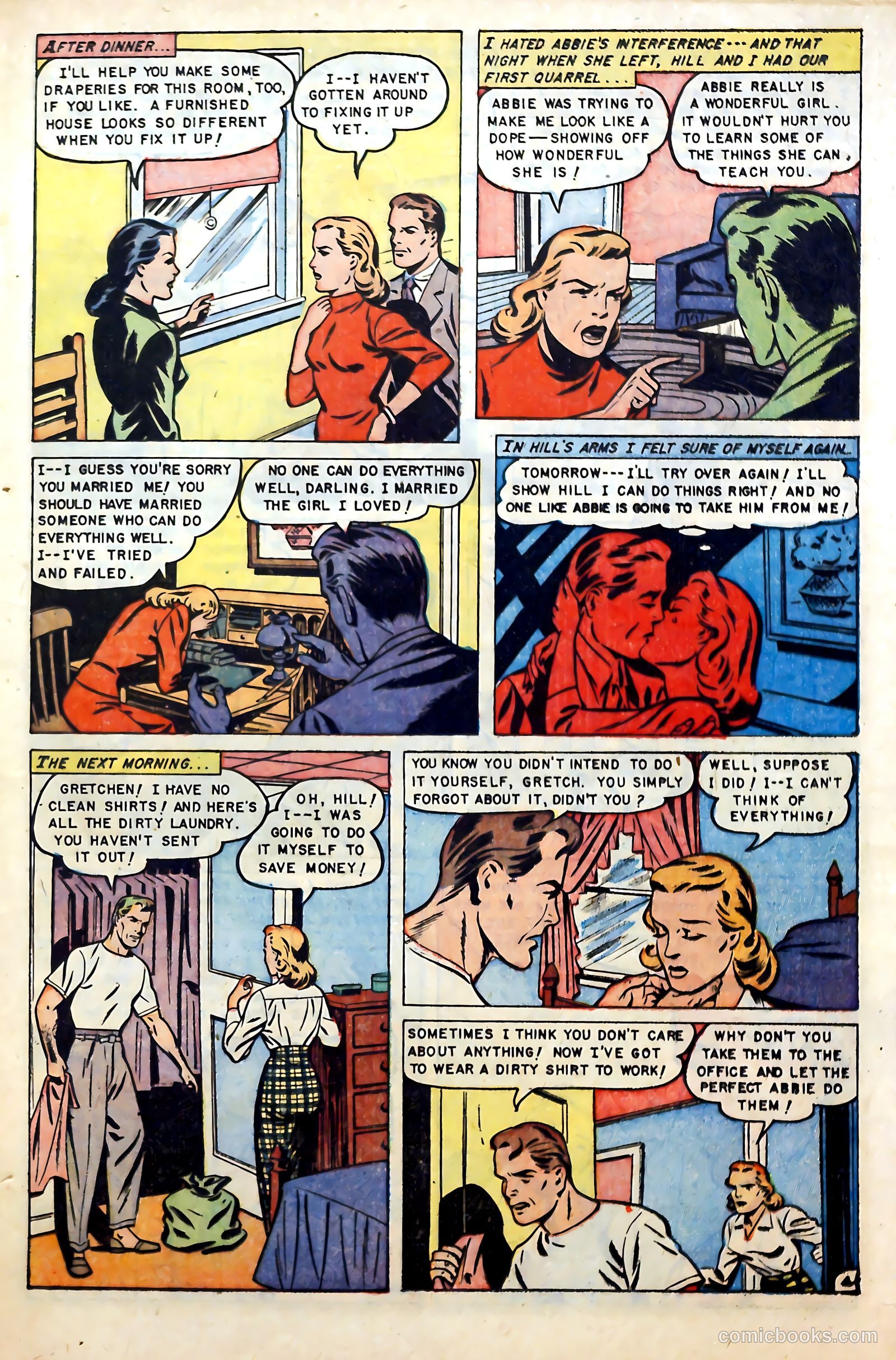 Real Love #54 (1953) — page 21 of 36
