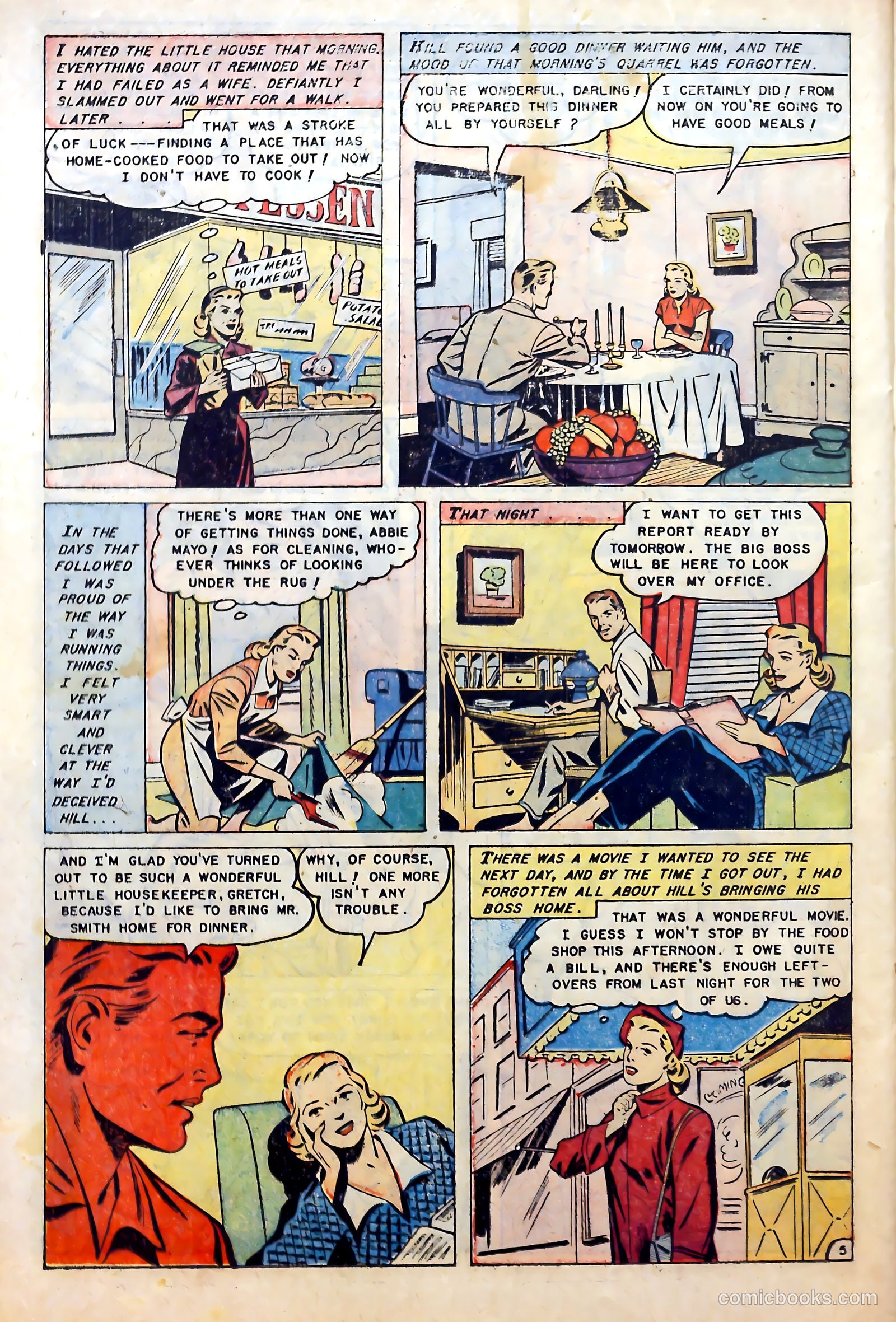 Real Love #54 (1953) — page 22 of 36