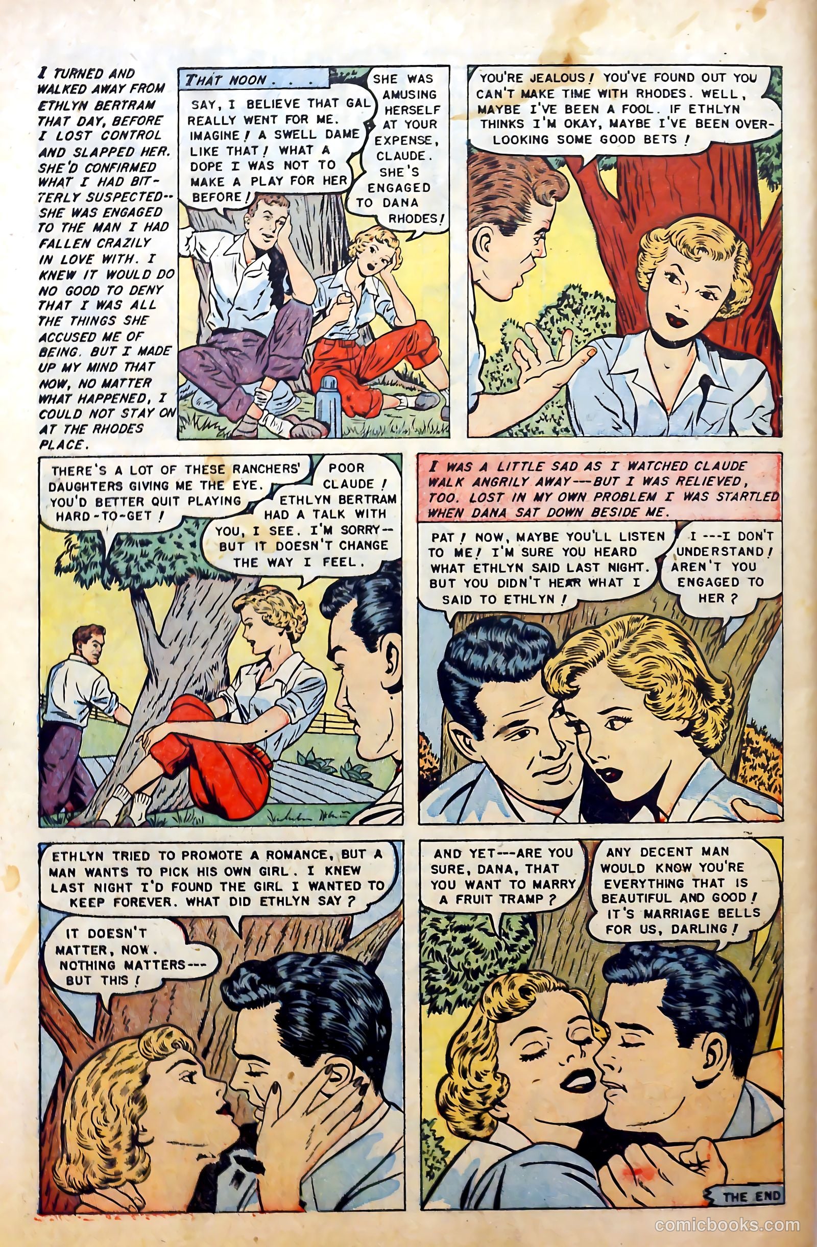 Real Love #54 (1953) — page 34 of 36