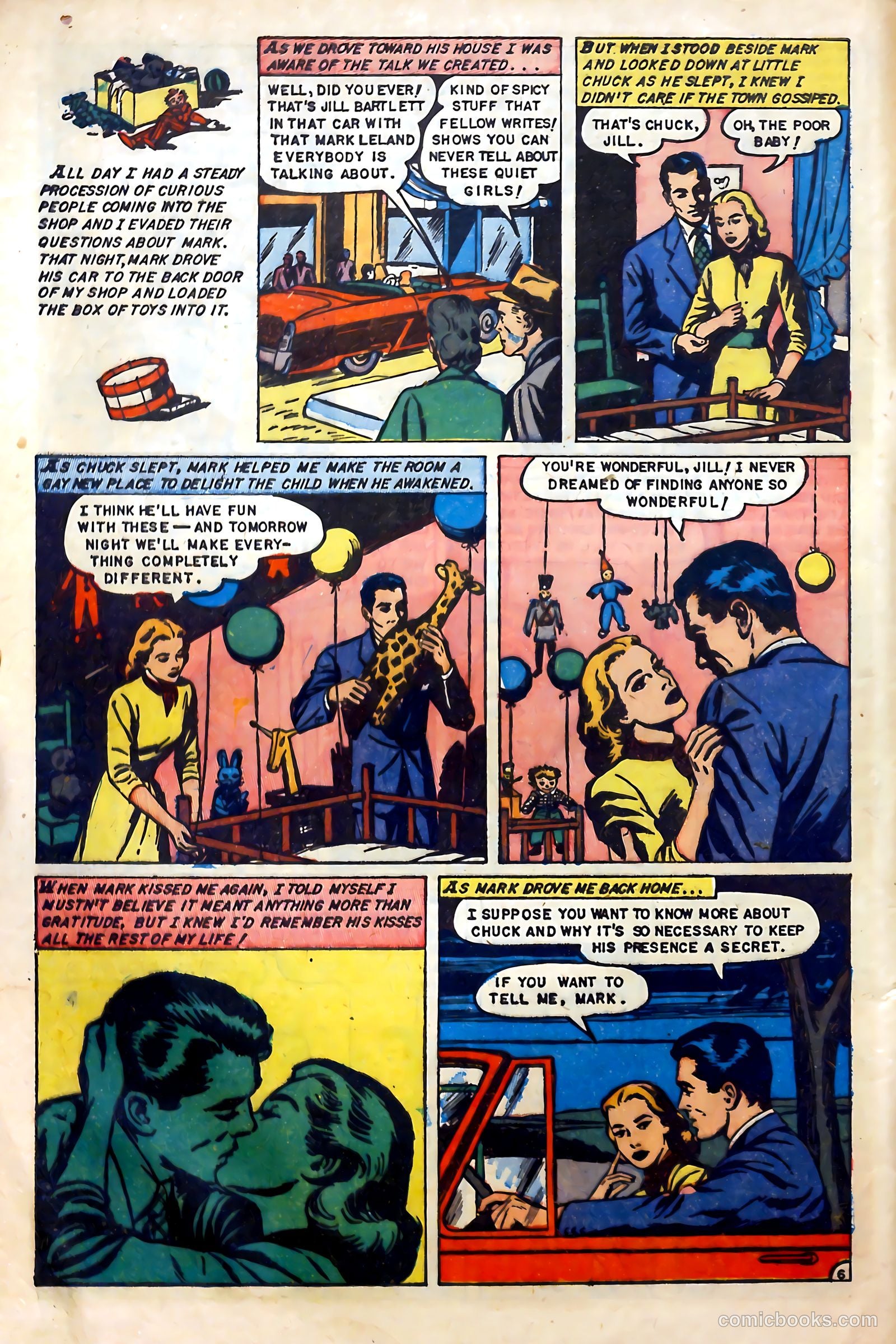 Real Love #55 (1953) — page 8 of 37