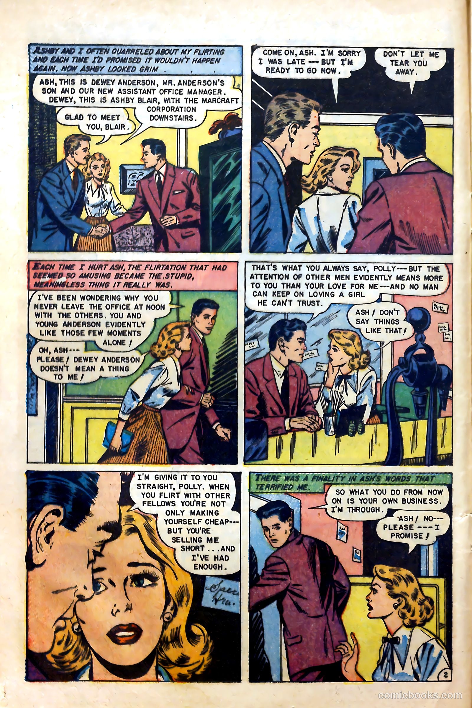 Real Love #55 (1953) — page 12 of 37