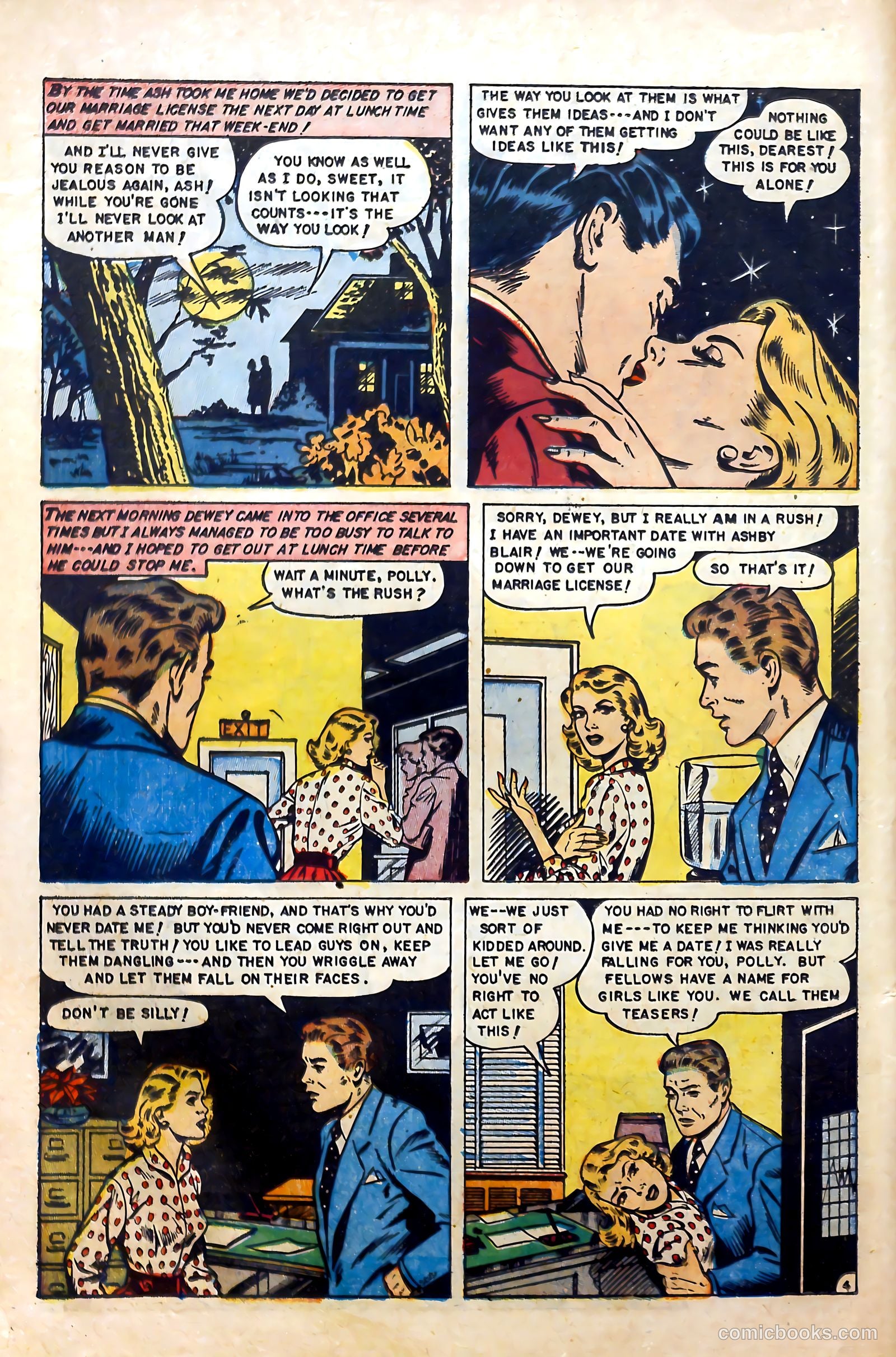 Real Love #55 (1953) — page 14 of 37