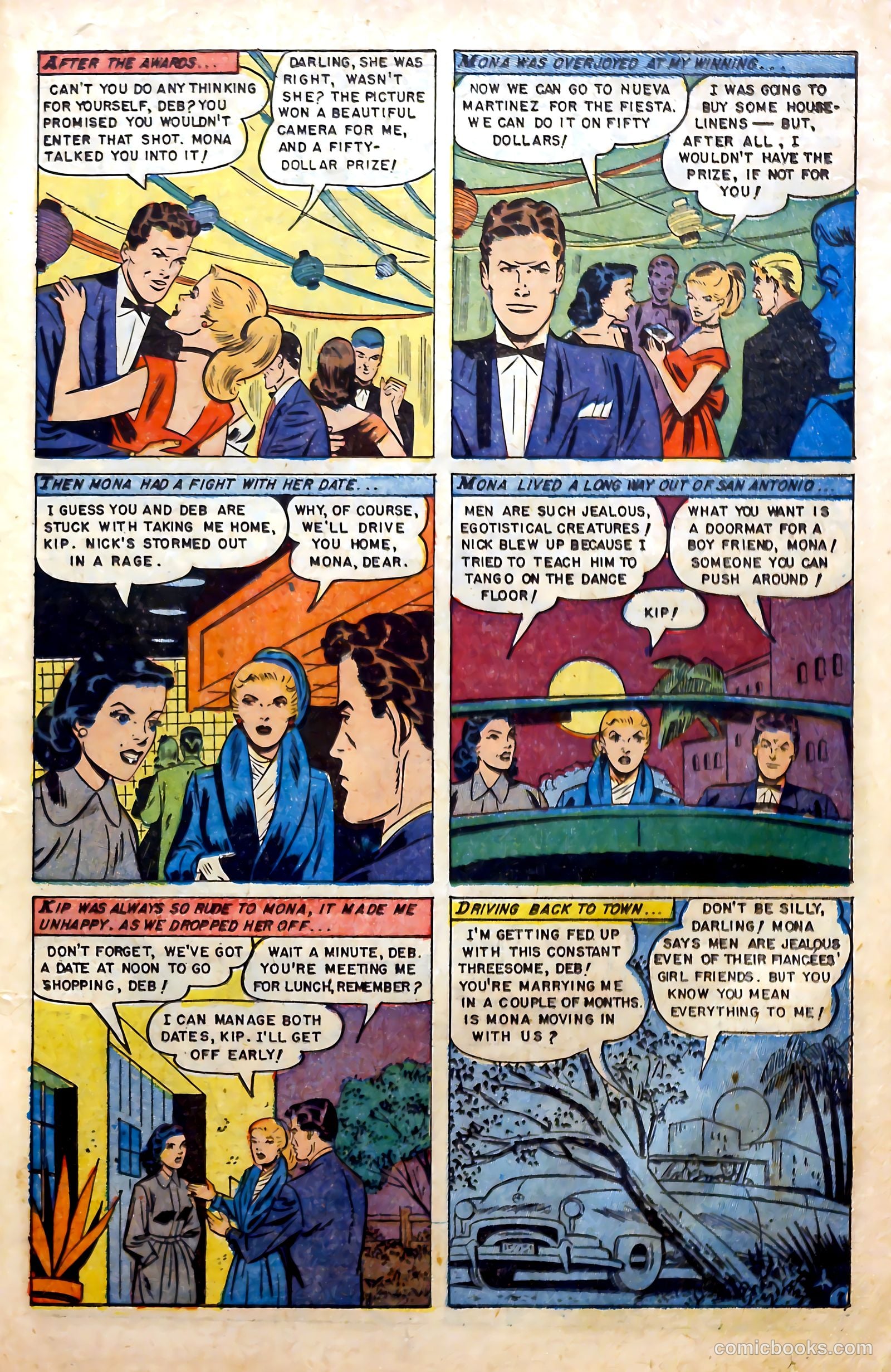 Real Love #55 (1953) — page 19 of 37