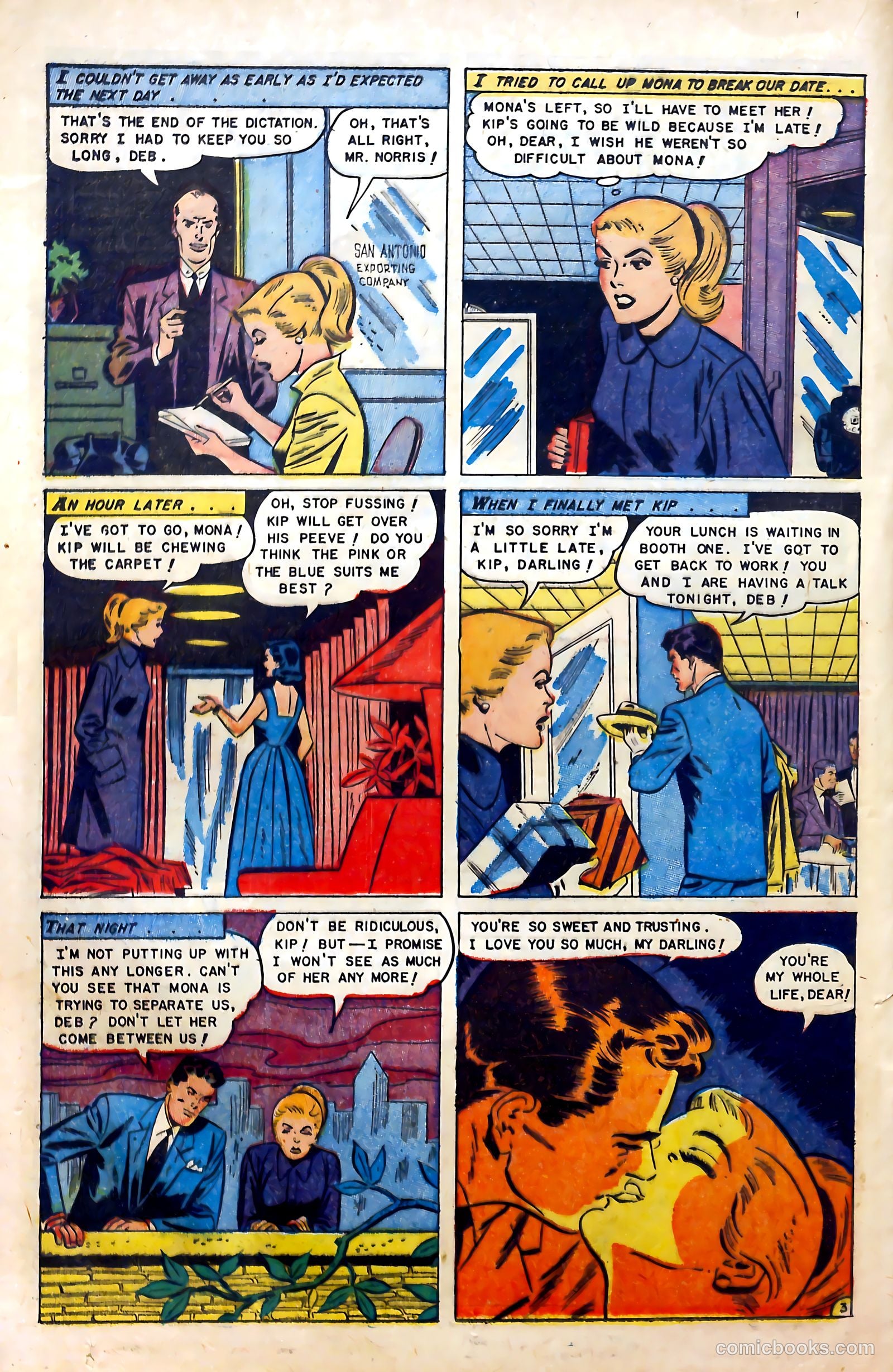 Real Love #55 (1953) — page 20 of 37