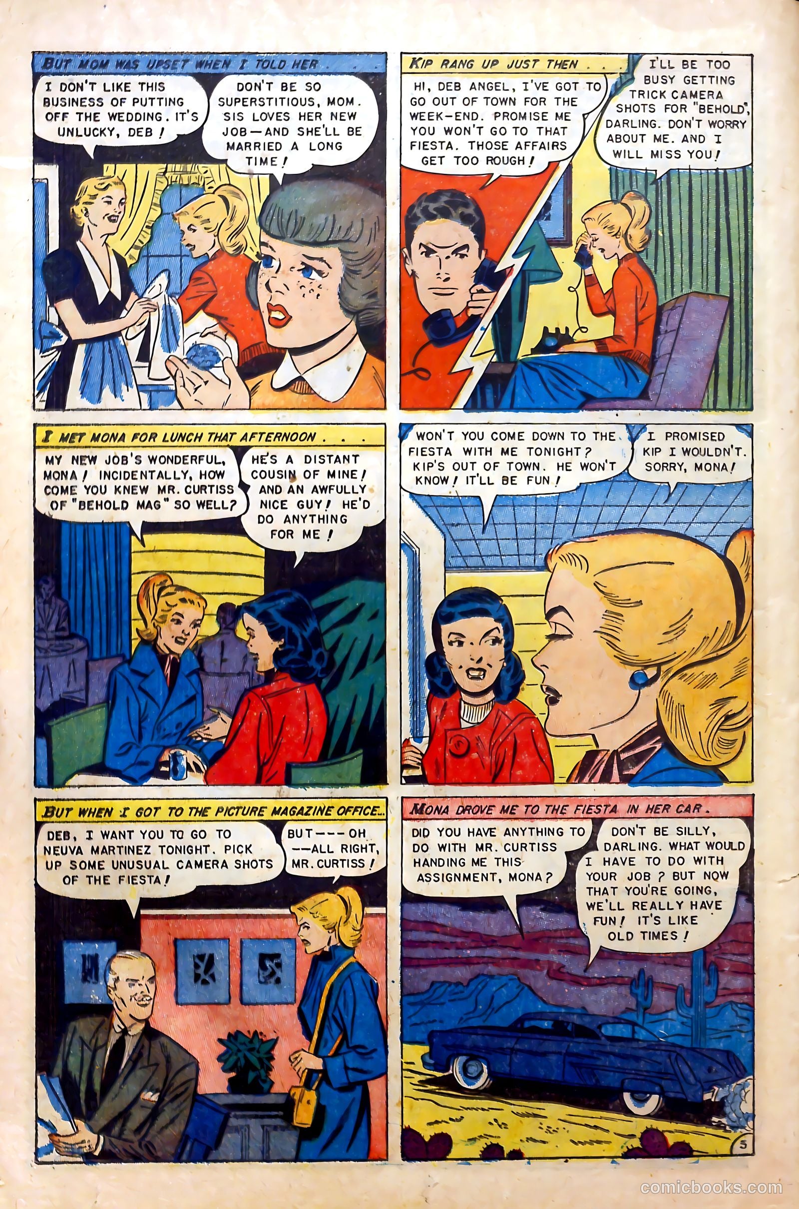 Real Love #55 (1953) — page 22 of 37