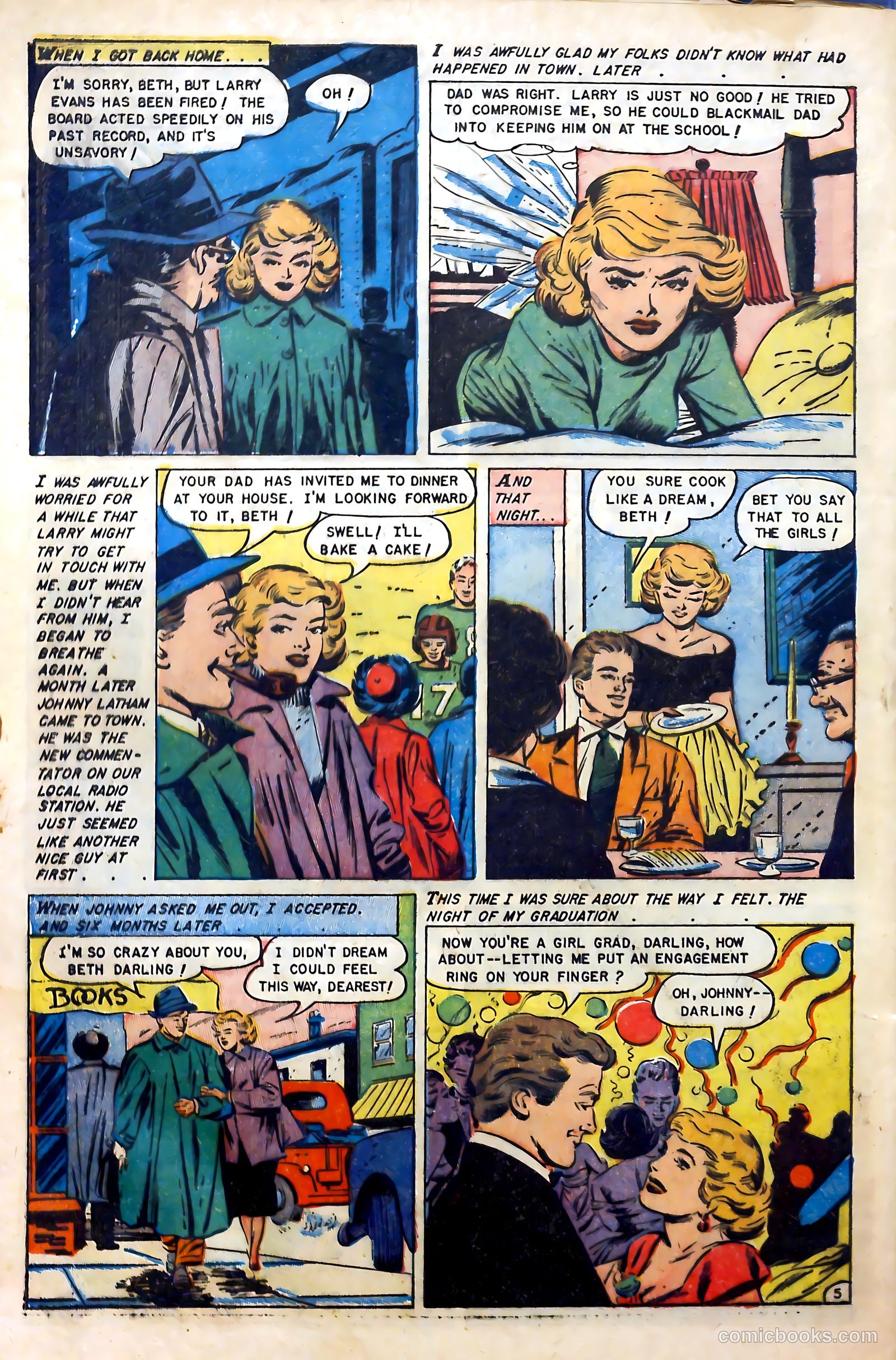 Real Love #55 (1953) — page 32 of 37