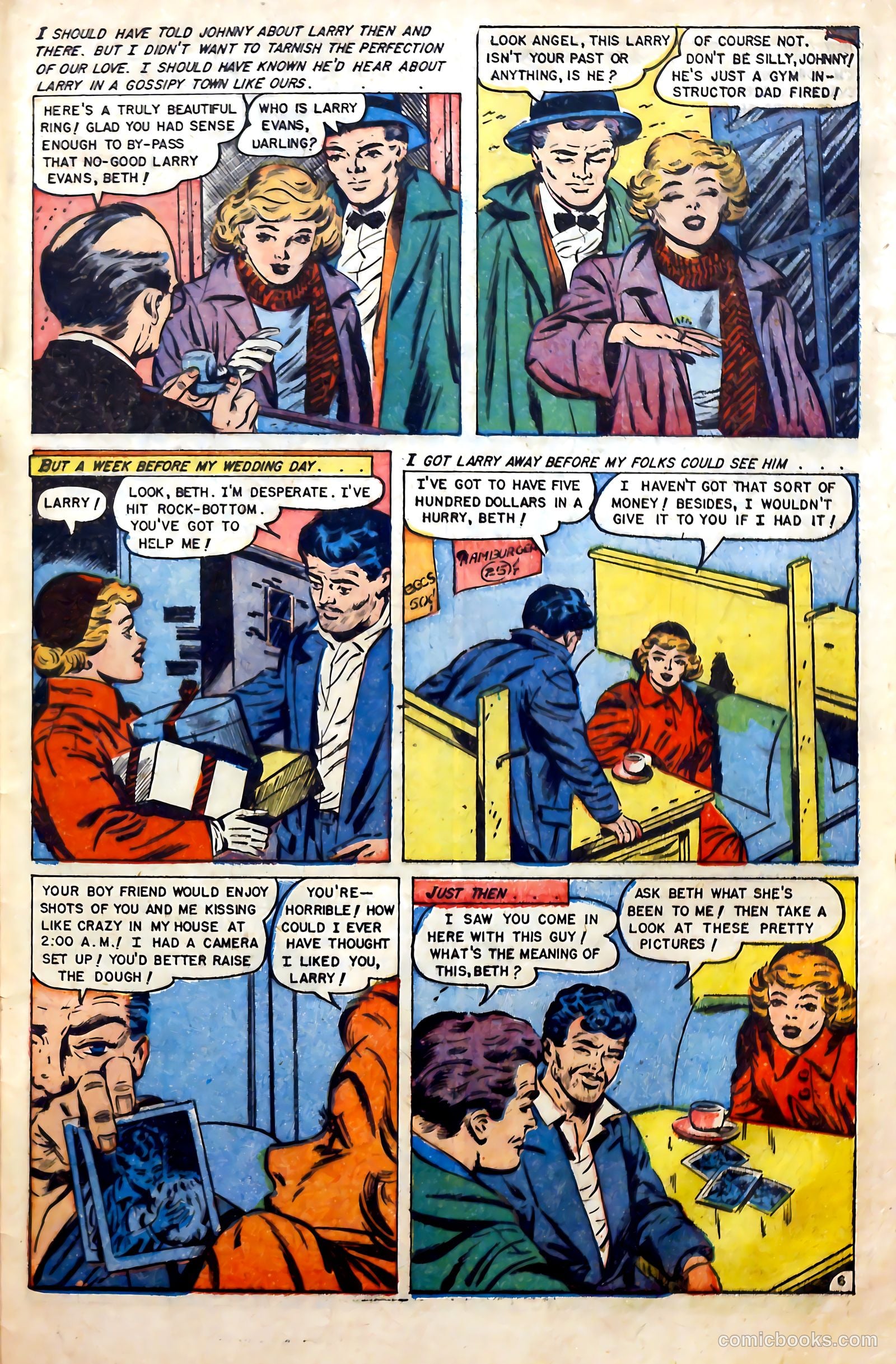 Real Love #55 (1953) — page 33 of 37