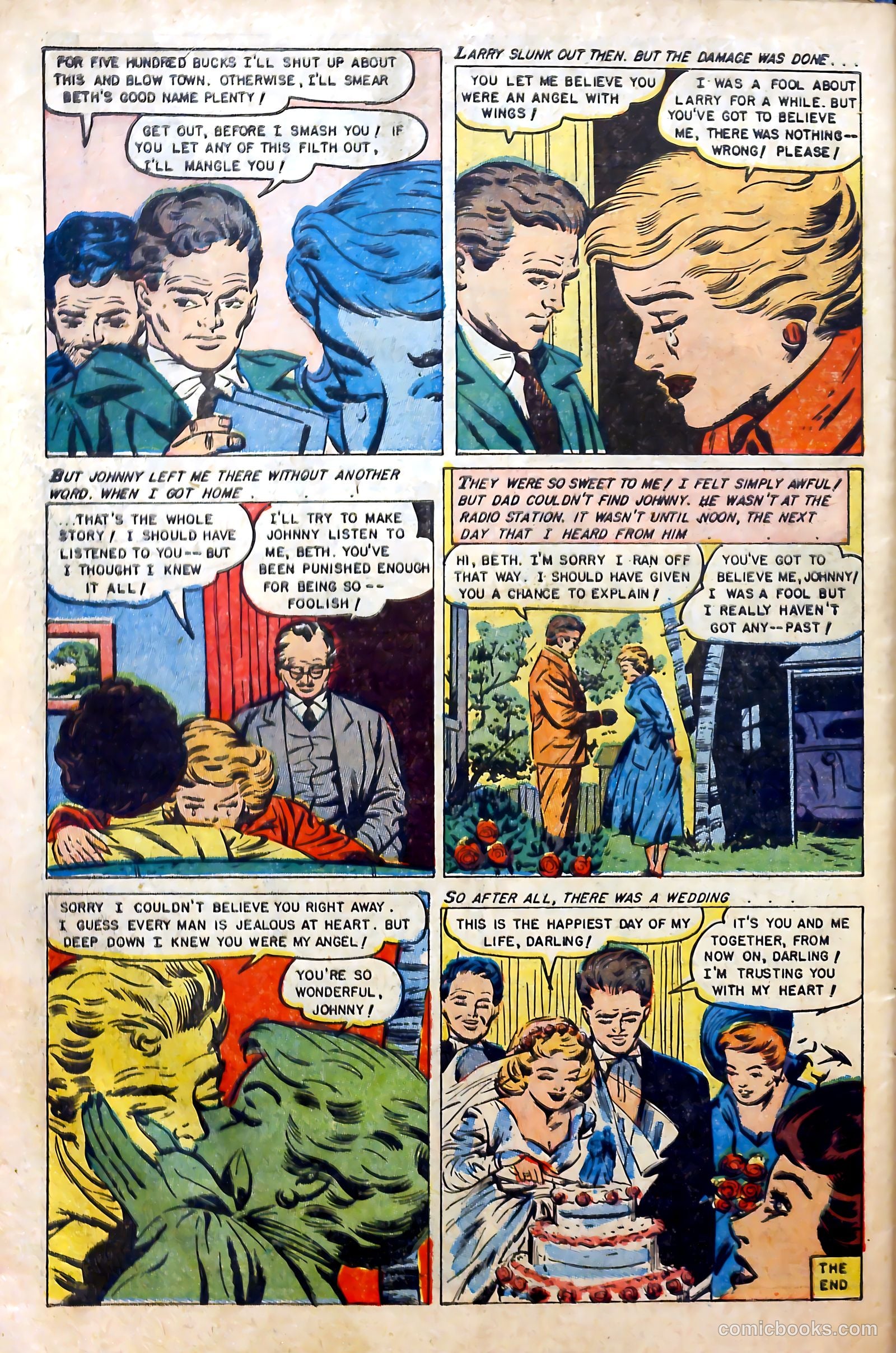 Real Love #55 (1953) — page 34 of 37
