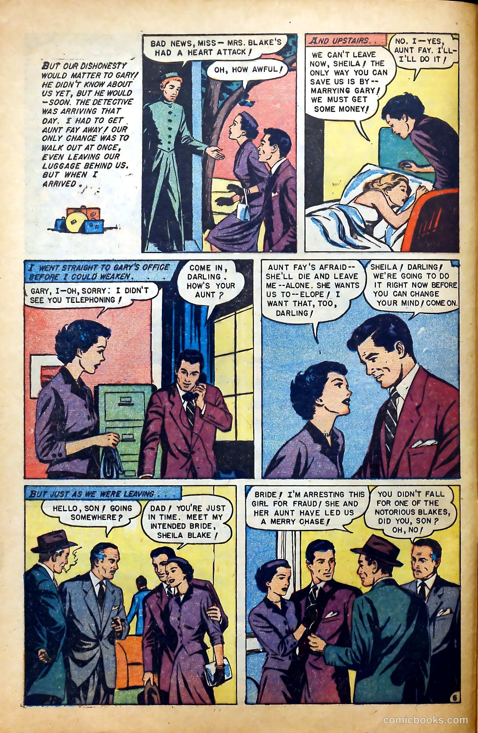 Real Love #56 (1953) — page 8 of 36
