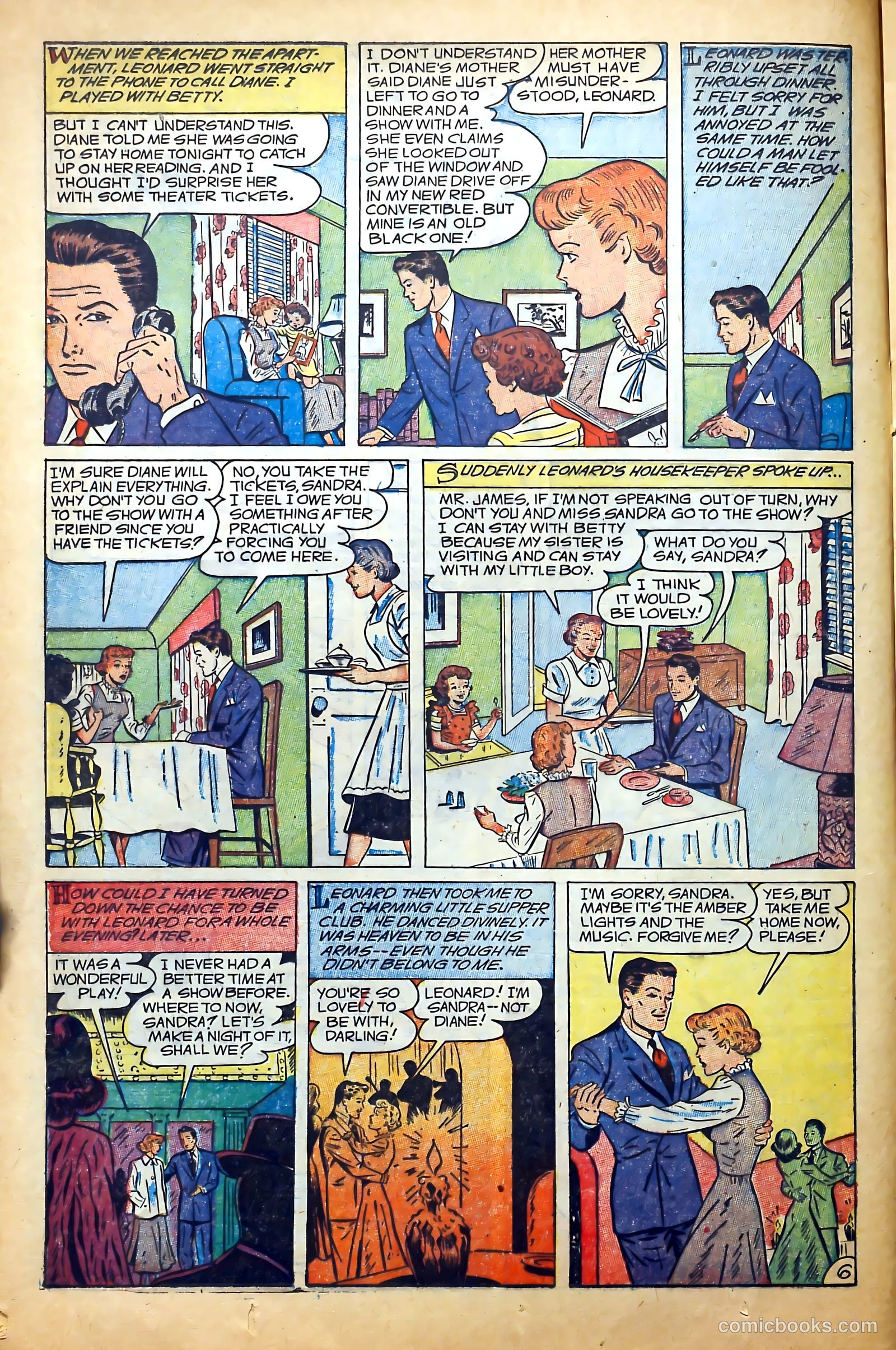 Real Love #56 (1953) — page 16 of 36