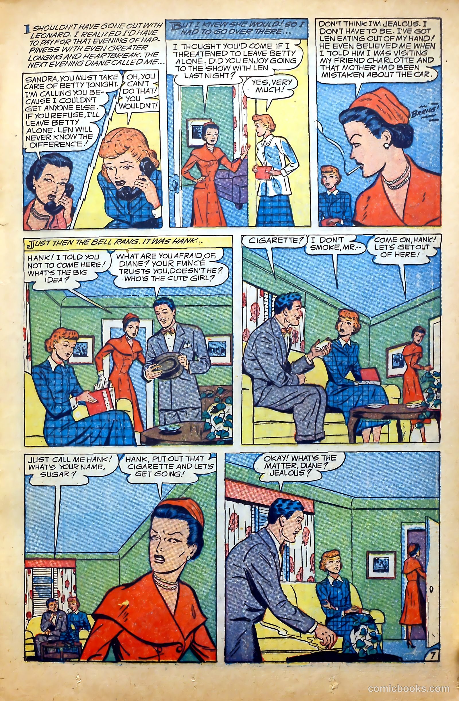 Real Love #56 (1953) — page 17 of 36