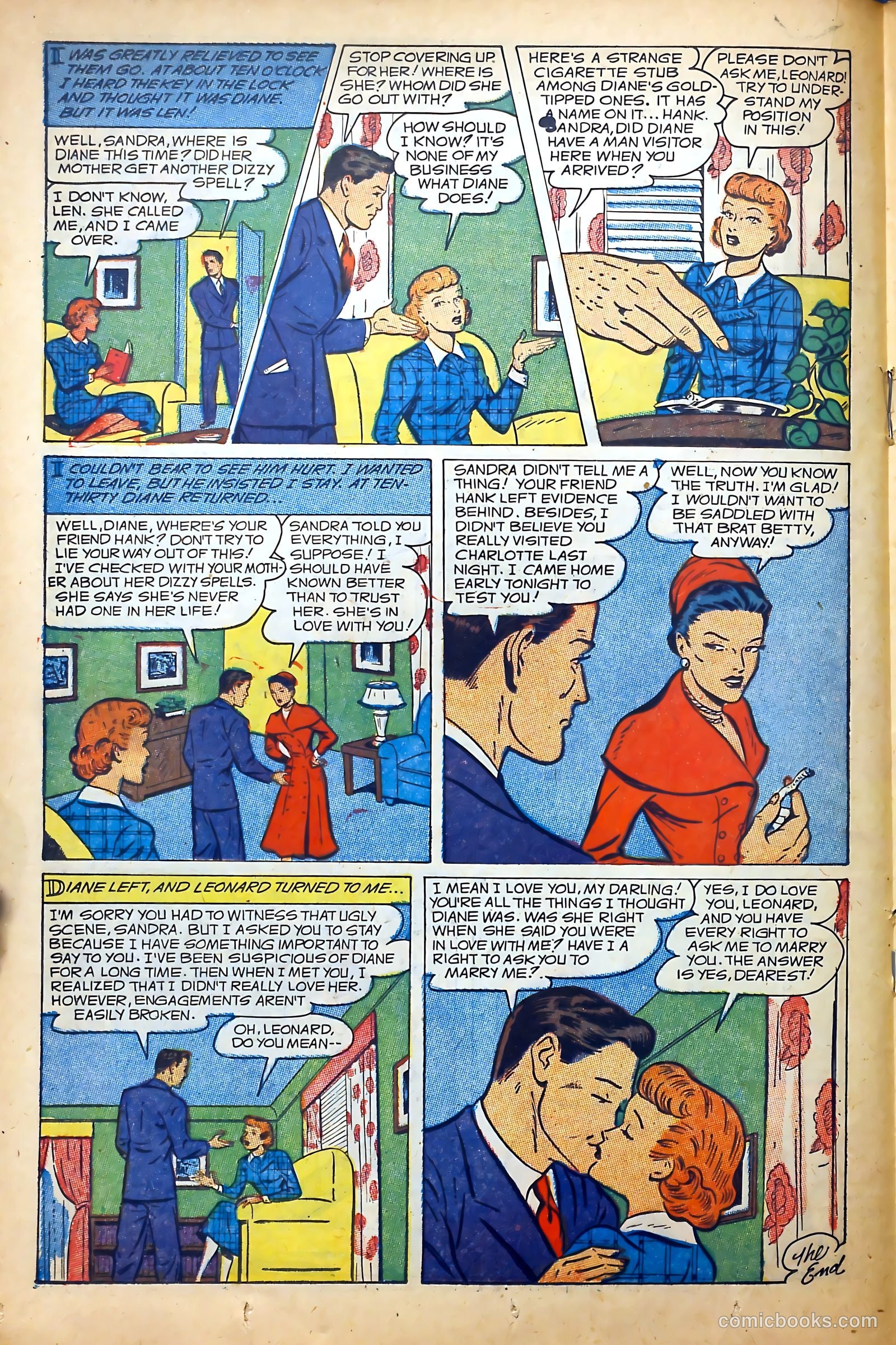 Real Love #56 (1953) — page 18 of 36