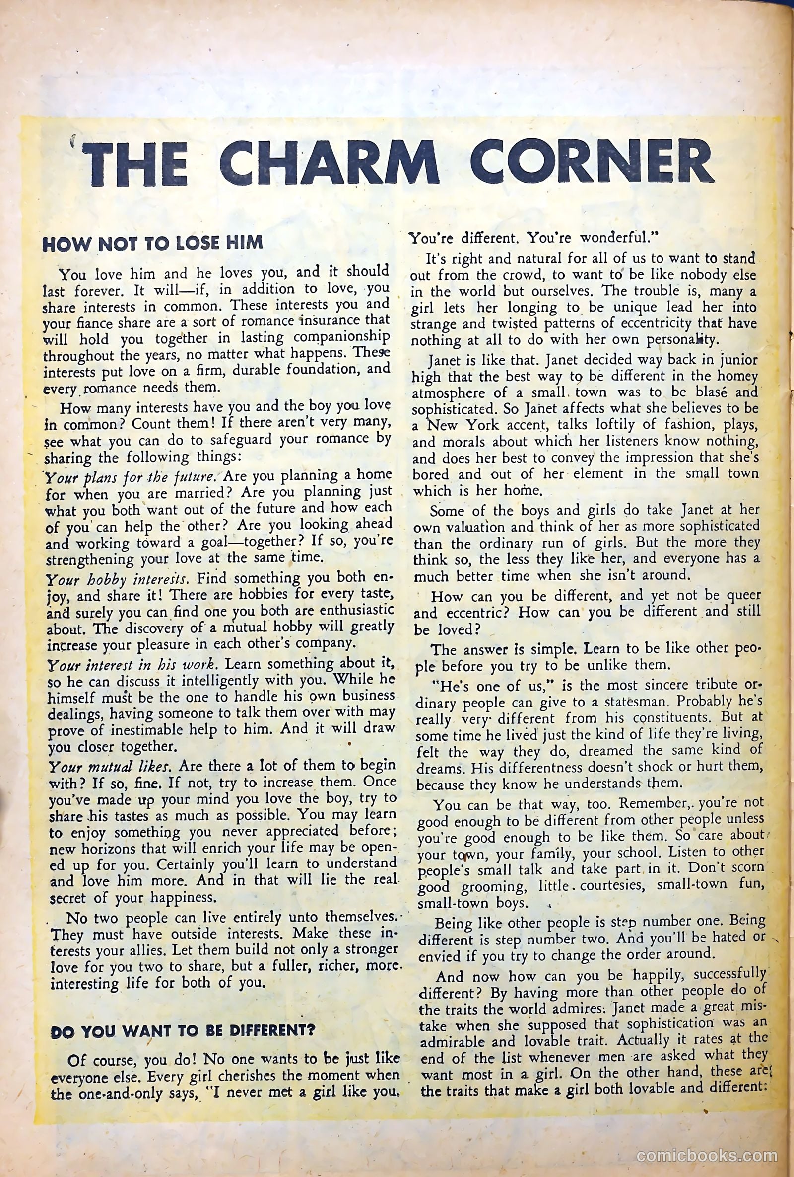 Real Love #56 (1953) — page 26 of 36