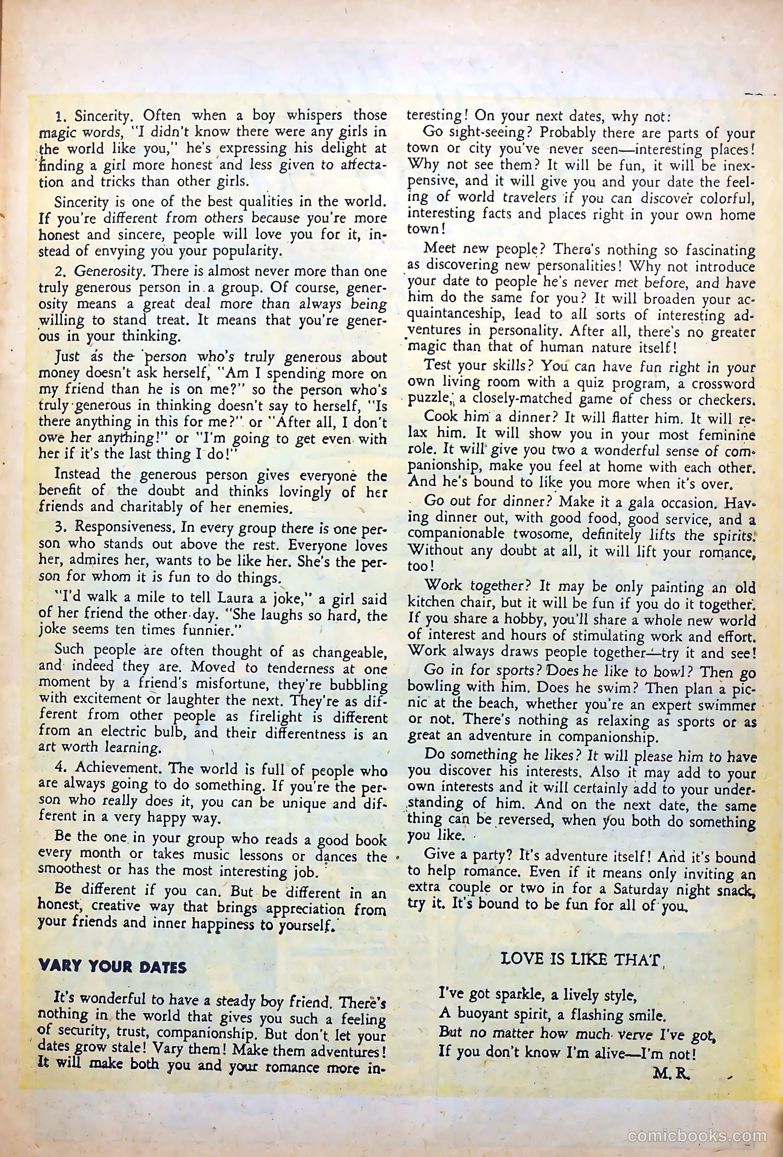 Real Love #56 (1953) — page 27 of 36