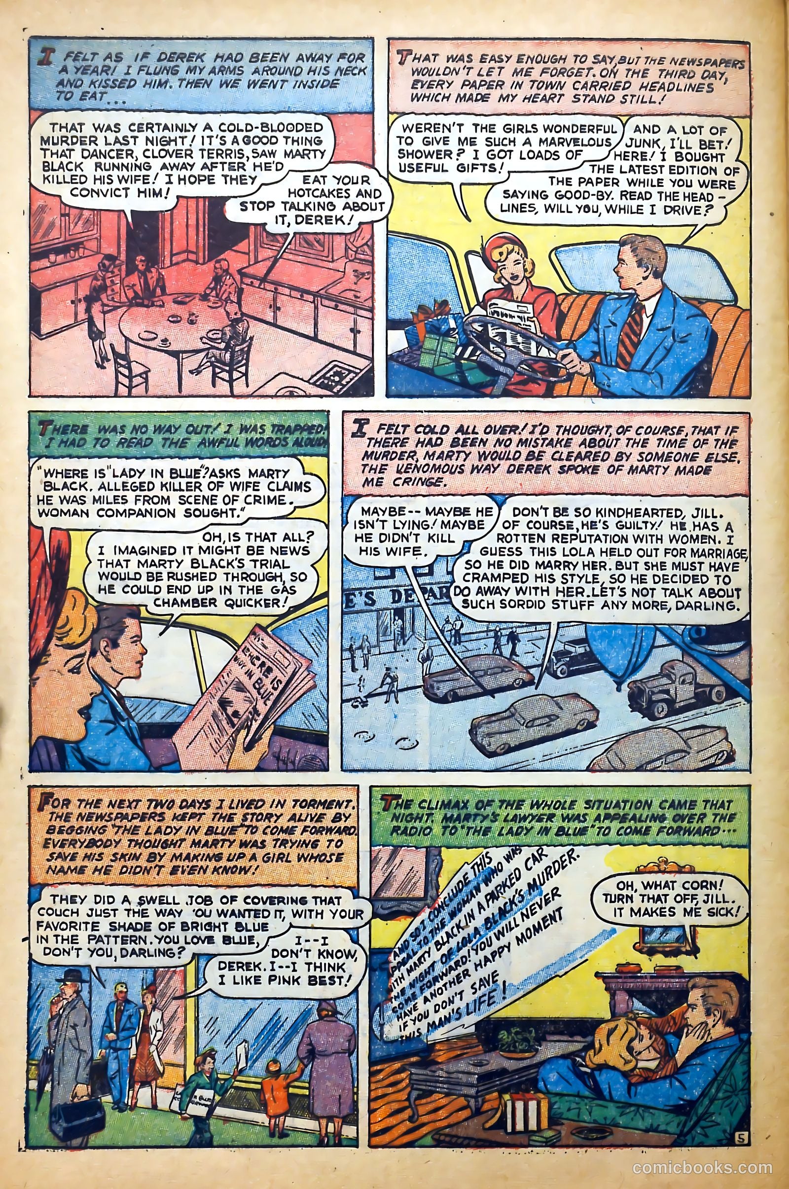 Real Love #56 (1953) — page 32 of 36