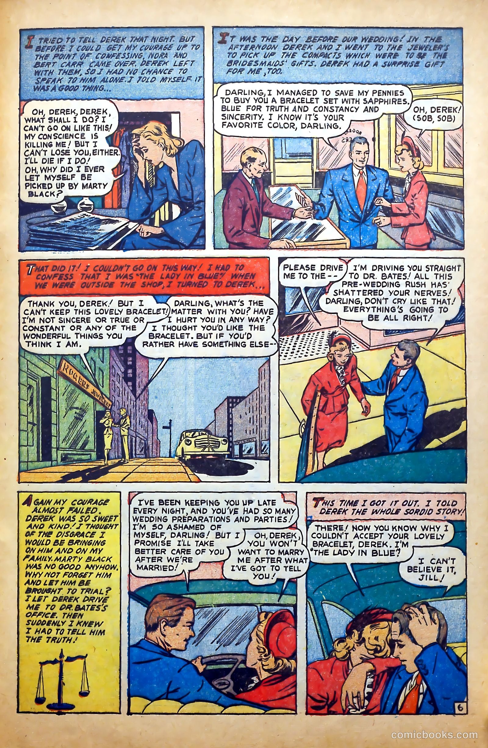 Real Love #56 (1953) — page 33 of 36