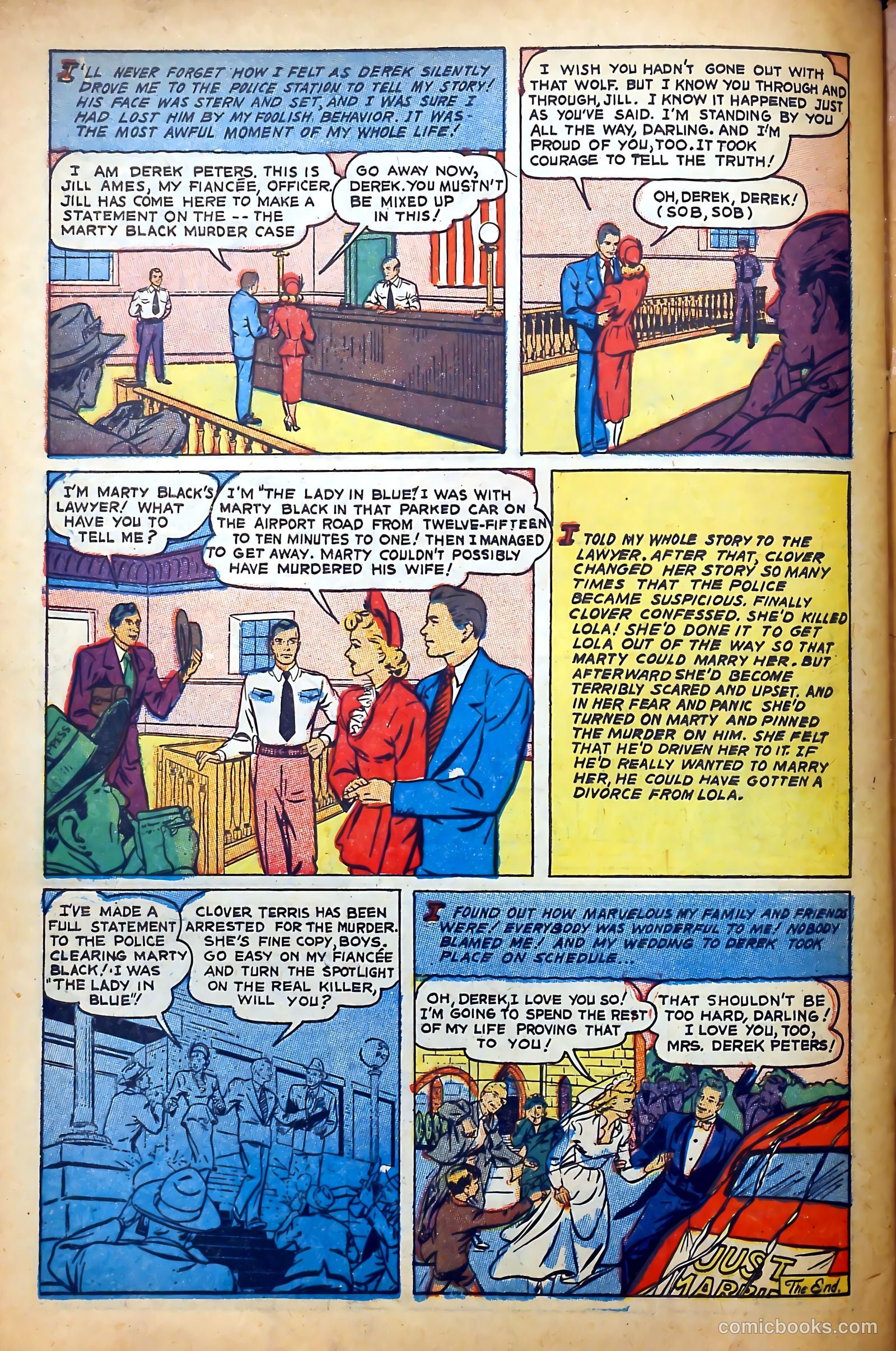Real Love #56 (1953) — page 34 of 36