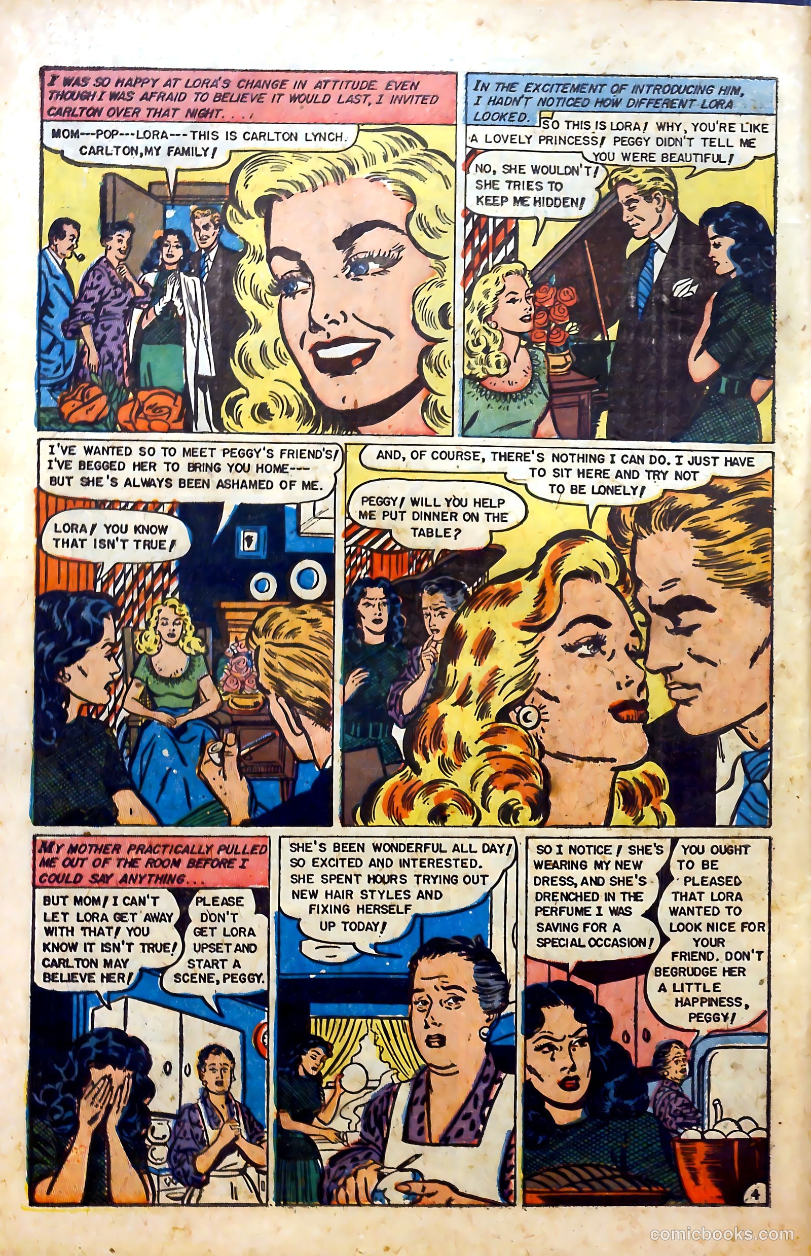 Real Love #57 (1953) — page 6 of 36