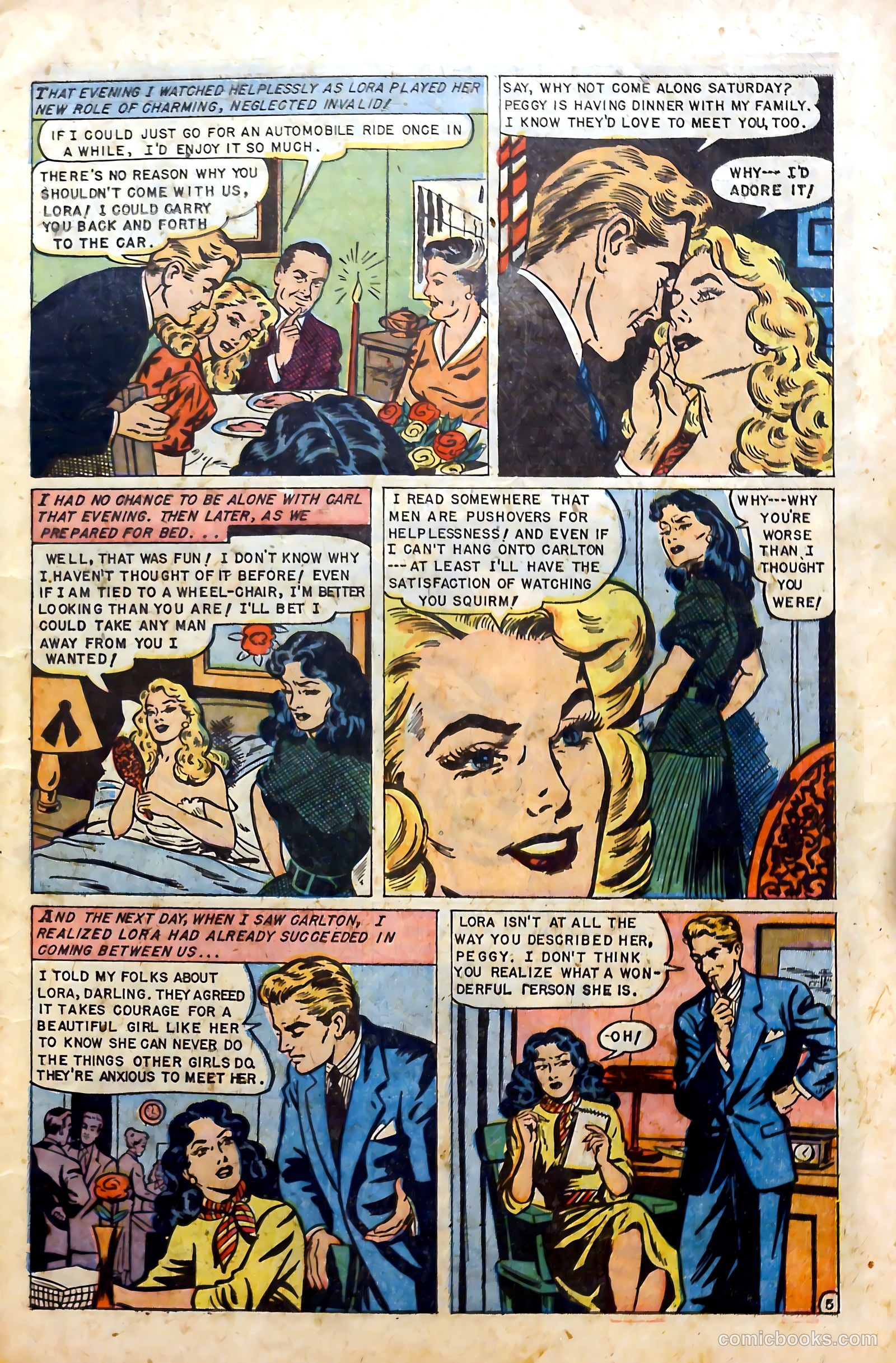 Real Love #57 (1953) — page 7 of 36